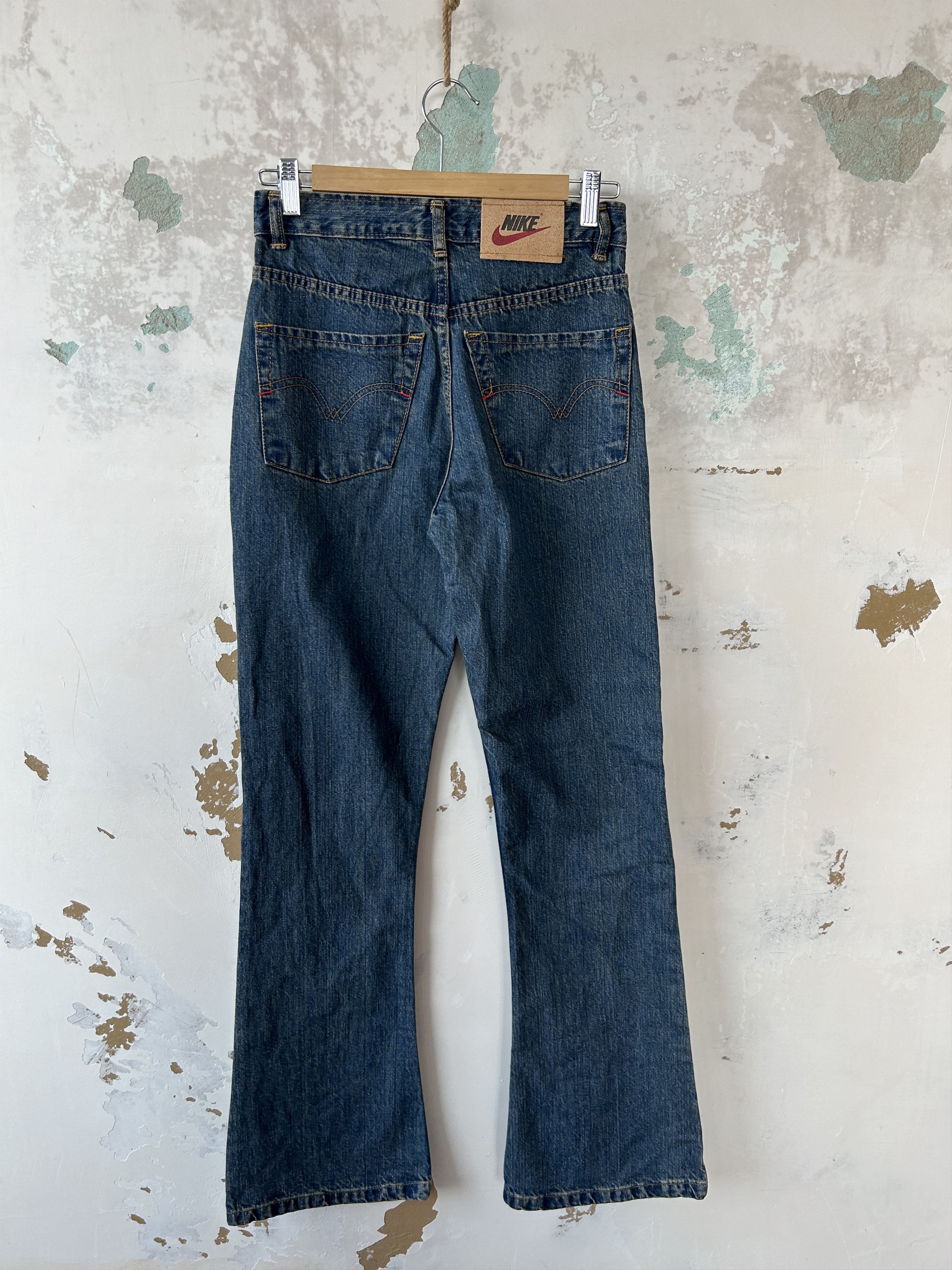 Japanese Brand × Nike × Vintage Nike Denim jeans pants Size 28" / US 6 / IT 42 - 6 Thumbnail