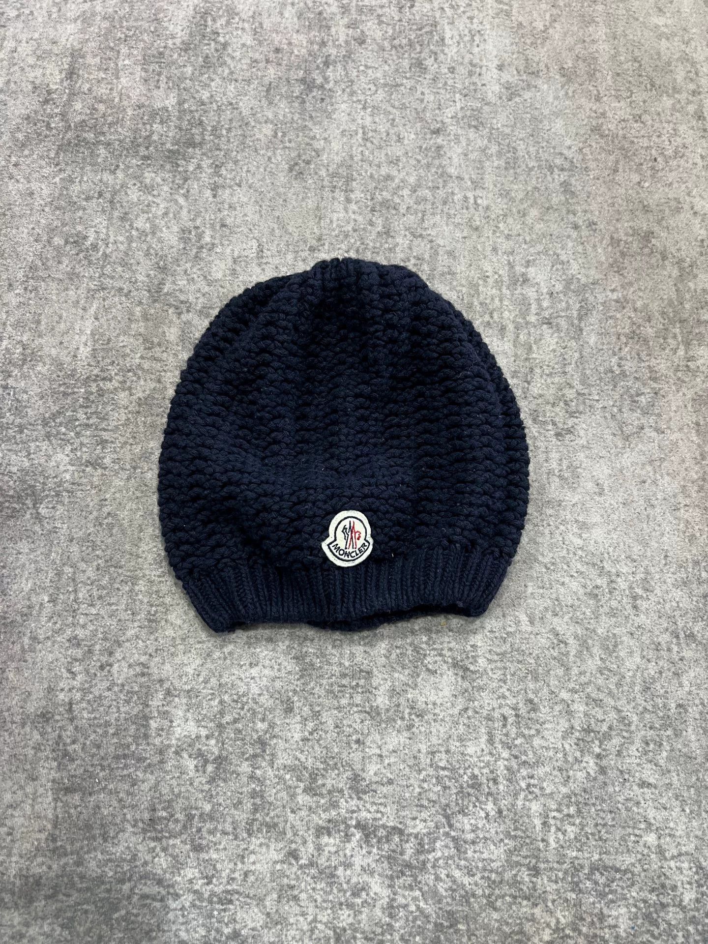 Moncler Moncler Knitted Wool Beanie Hat Size ONE SIZE - 1 Thumbnail