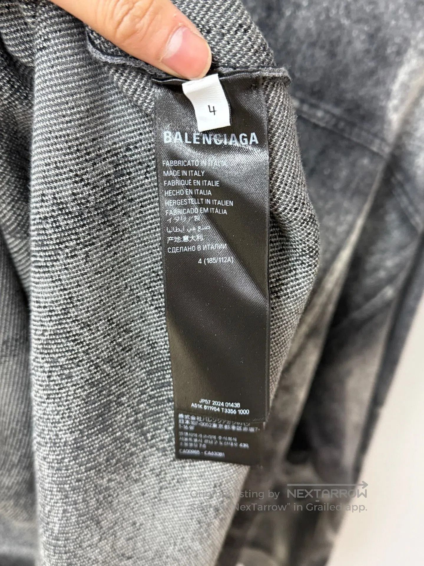 Balenciaga Balenciaga 3D Printed Knitwear. Size XL / US 12-14 / IT 48-50 - 3 Thumbnail