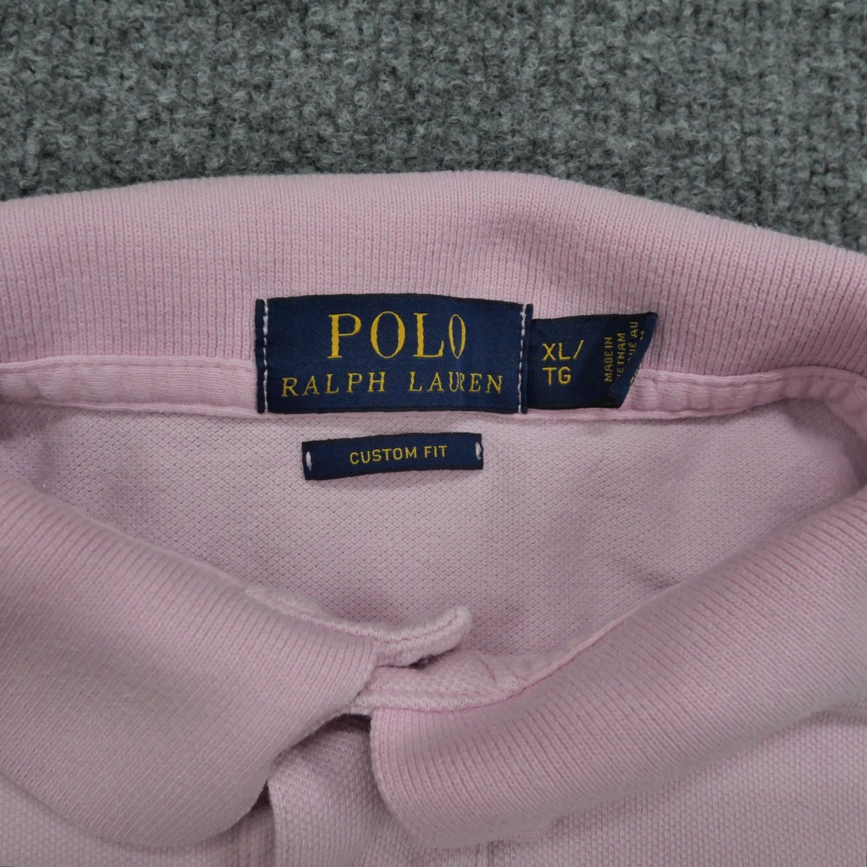 Ralph Lauren Ralph Lauren Shirt Polo Mens XL Pink Cotton Short Sleeve Collared Button Logo Classic Polo Size US XL / EU 56 / 4 - 5 Thumbnail