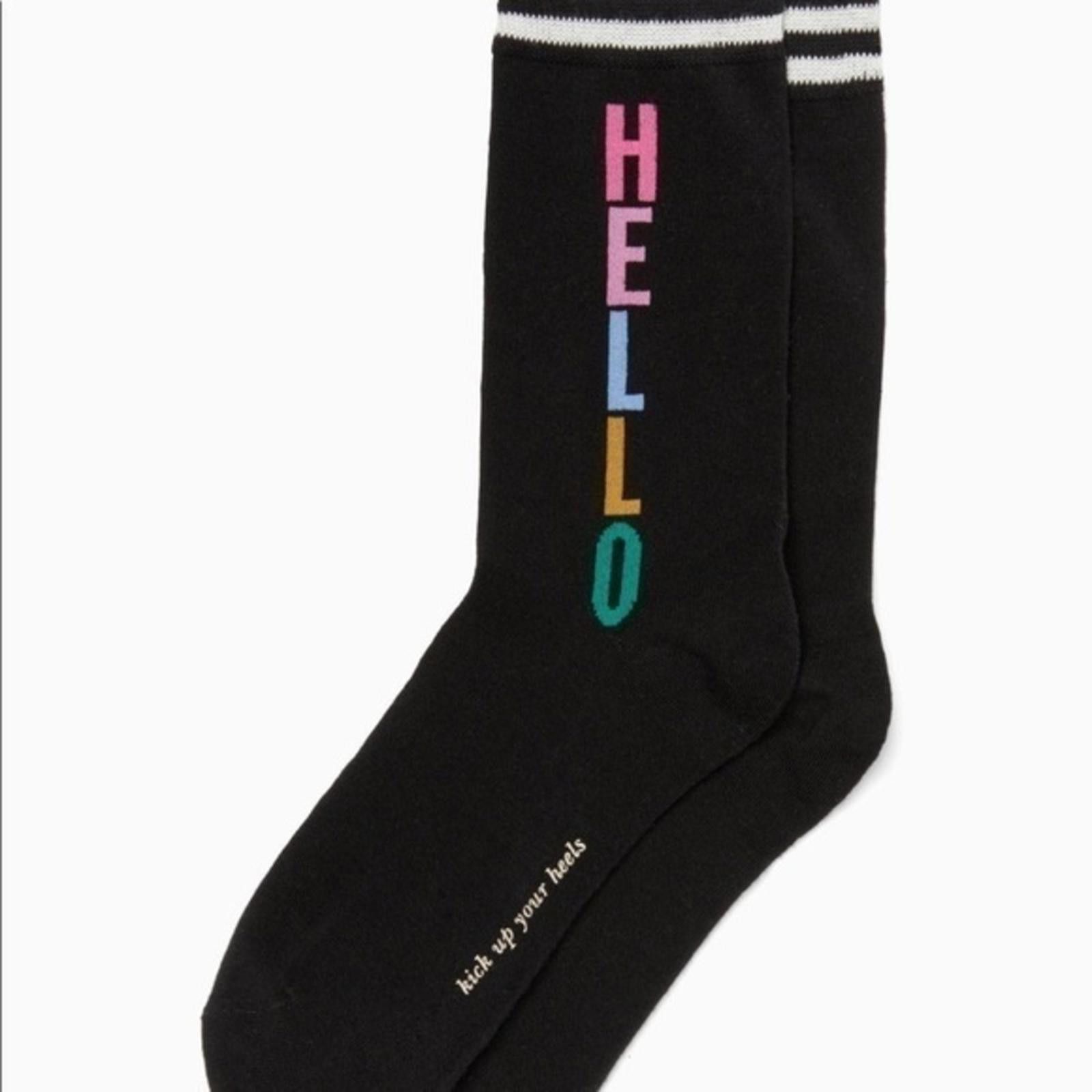 Designer × Kate Spade Kate Spade Hello Stripe 3 Pack Socks NWT Size ONE SIZE - 5 Thumbnail