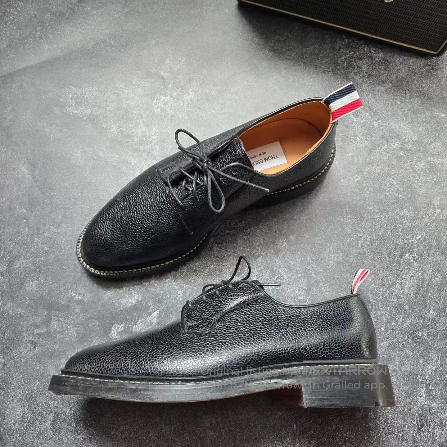 Thom Browne Thom Browne Pebbled Leather Shoes| Size US 8 / EU 41 - 4 Thumbnail