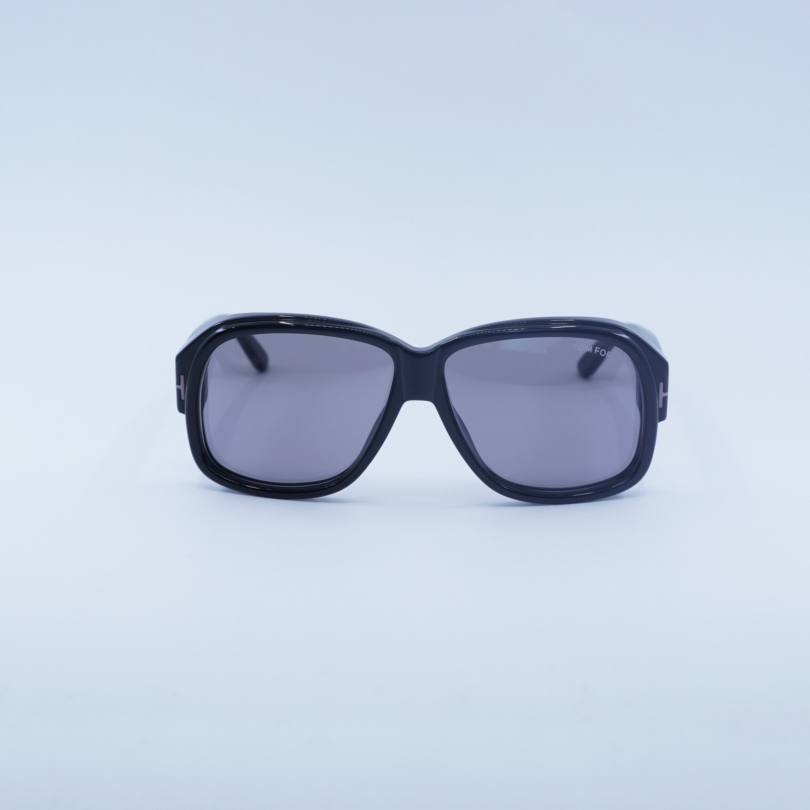 Tom Ford New Tom Ford Lyle FT0837-N 01C Sunglasses Black Square Frame Size ONE SIZE - 4 Thumbnail