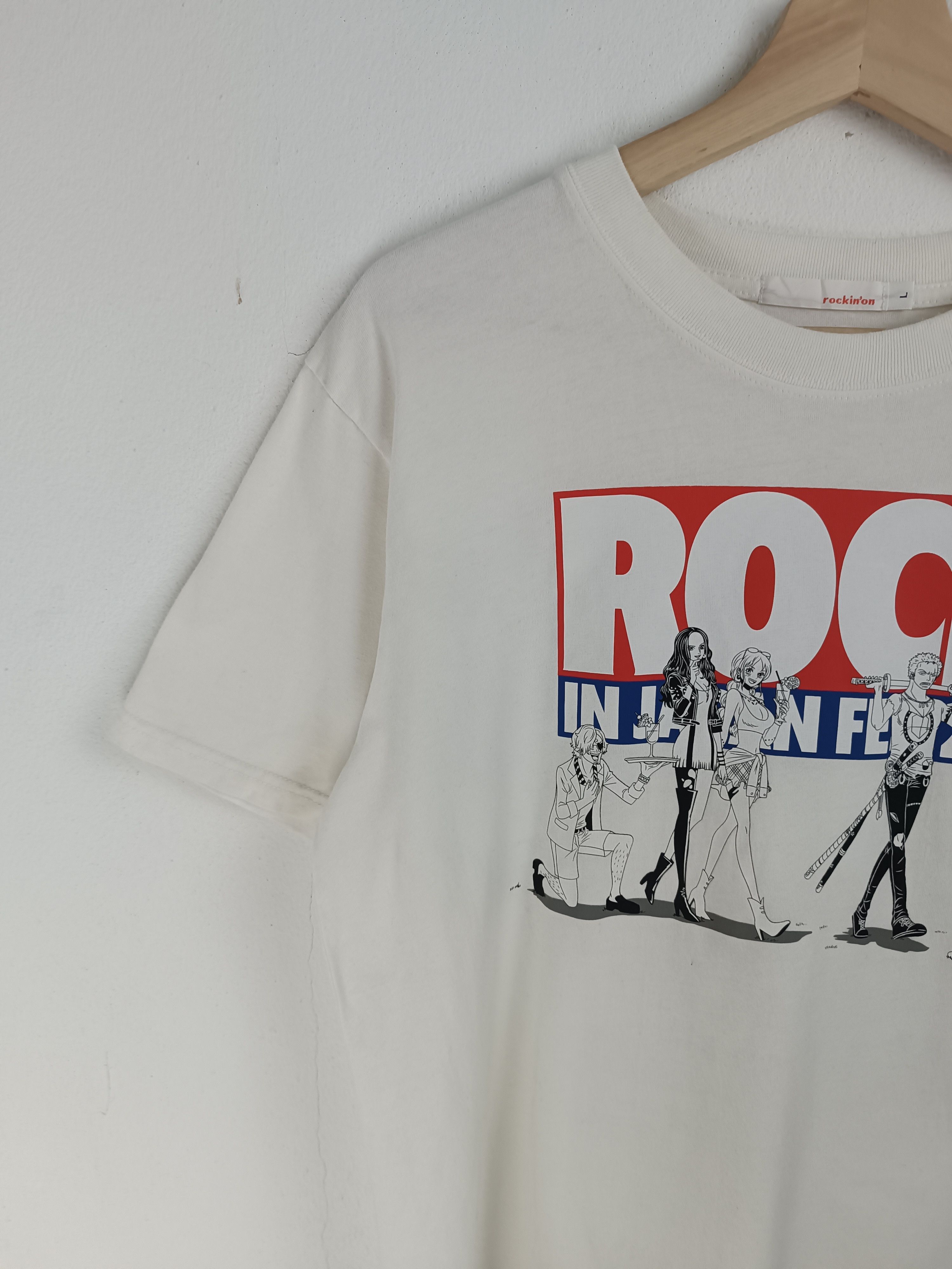 Anime ONE PIECE X ROCK IN JAPAN 2022 TEE ANDROP 9MM ALEXANDROS Size US L / EU 52-54 / 3 - 5 Thumbnail