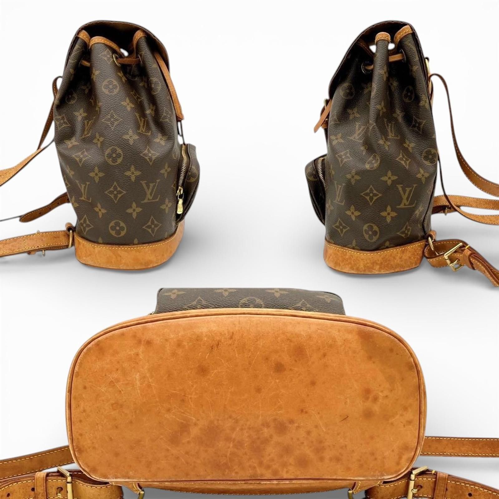 Louis Vuitton Louis Vuitton - Monogram Canvas Backpack Size ONE SIZE - 4 Thumbnail