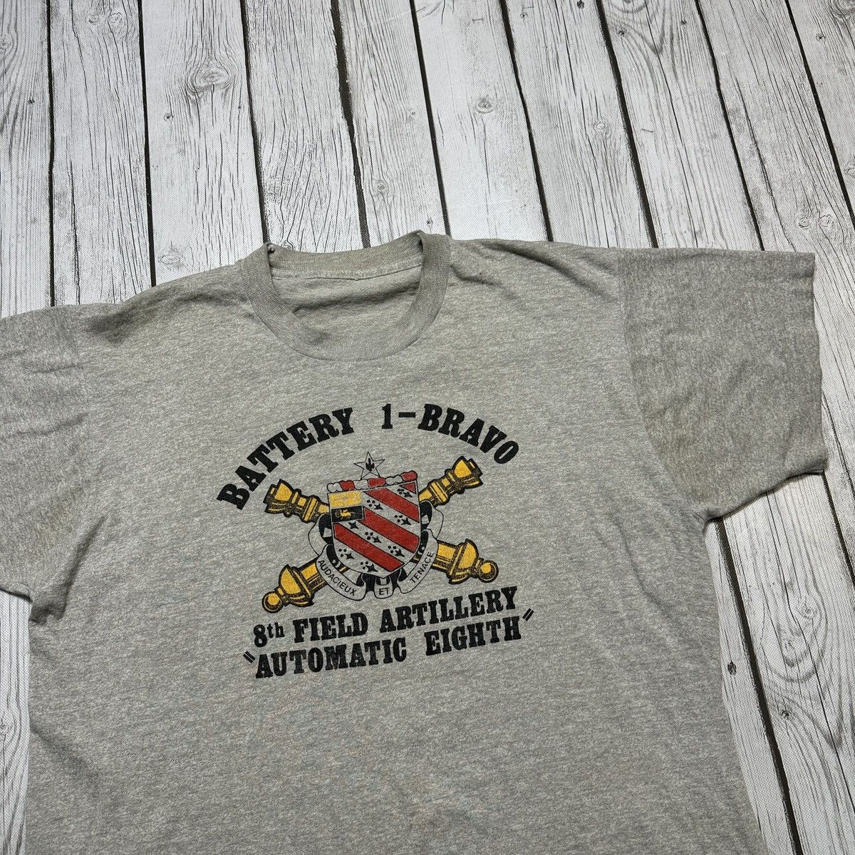 Vintage Vintage Fort Bragg tee Size US L / EU 52-54 / 3 - 3 Thumbnail