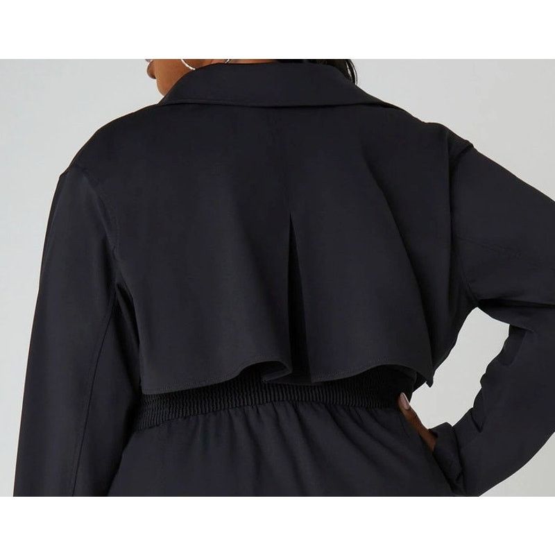 Other PLUS Size 22/24 3X | Women’s Stretch Twill Trench Coat | NWT Size 3XL / US 20-22 - 5 Thumbnail