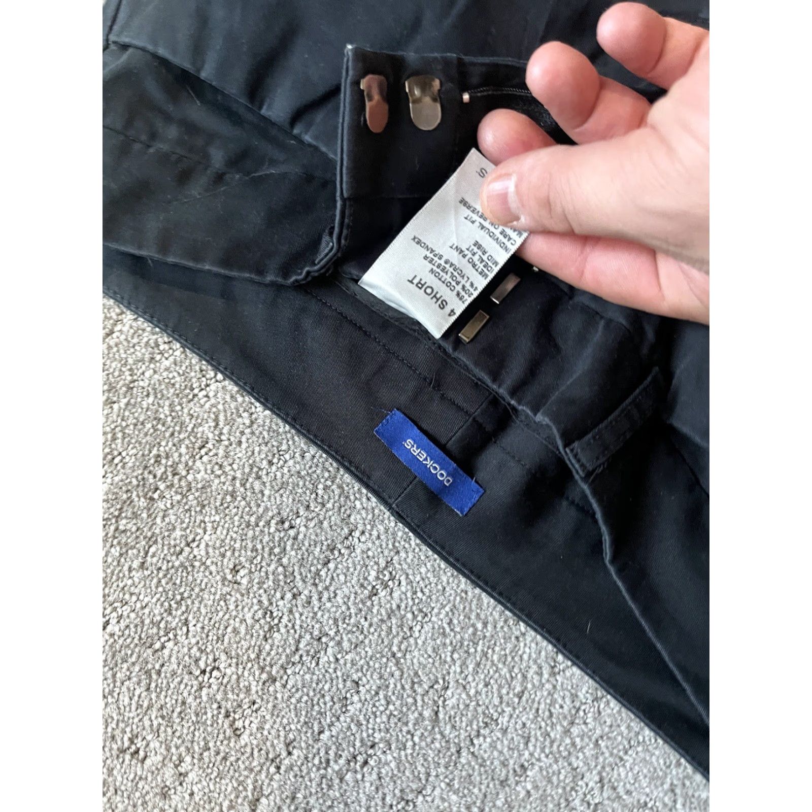 Dockers DOCKERS Women Short 4S Ideal Fit Metro Pant Black Size 27" / US 4 / IT 40 - 5 Thumbnail