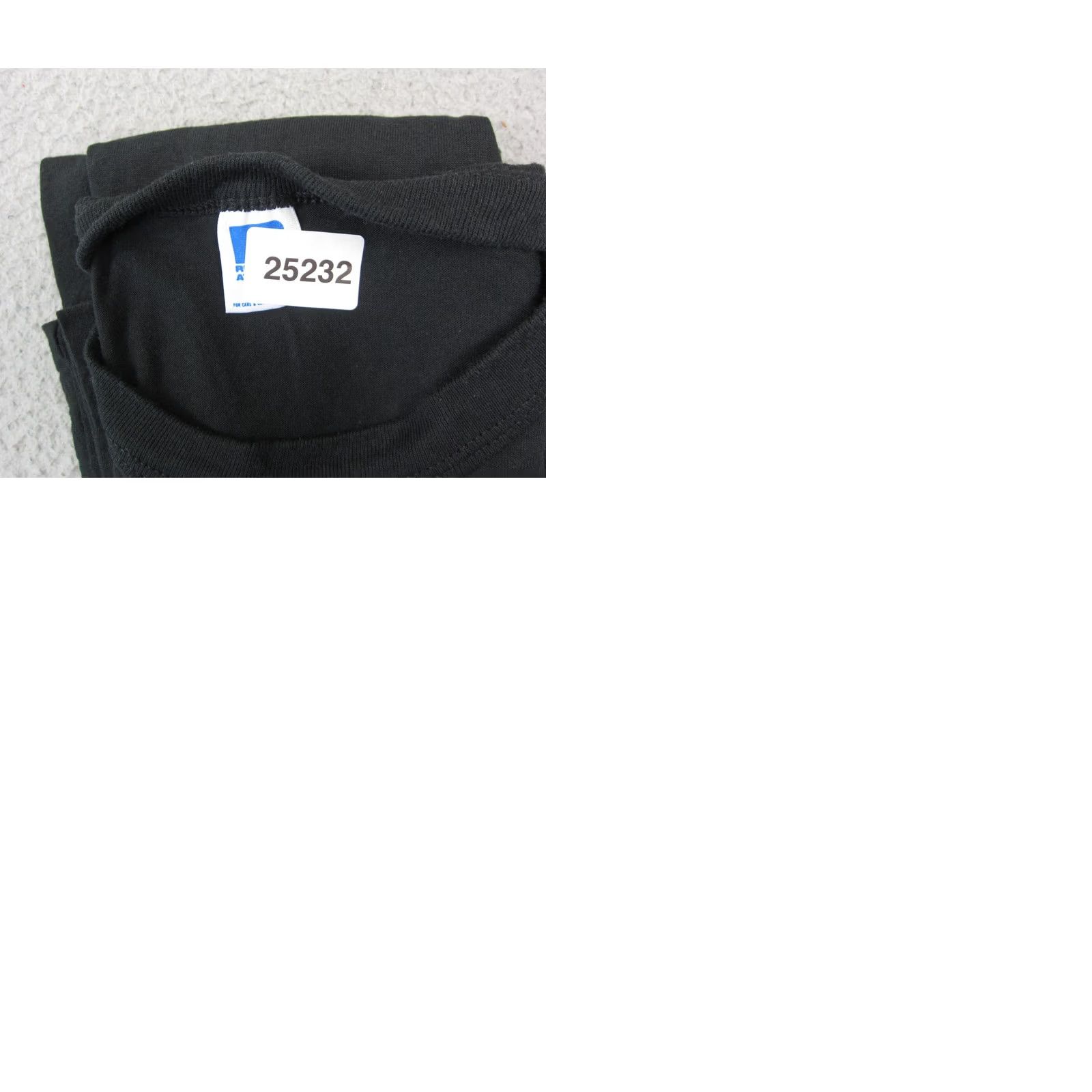 Russell Athletic VINTAGE Russell Athletic Shirt Mens L Black 90s City Classic Athletic Logo Short Sleeve Crew Neck T-Shirt Size US L / EU 52-54 / 3 - 9 Thumbnail