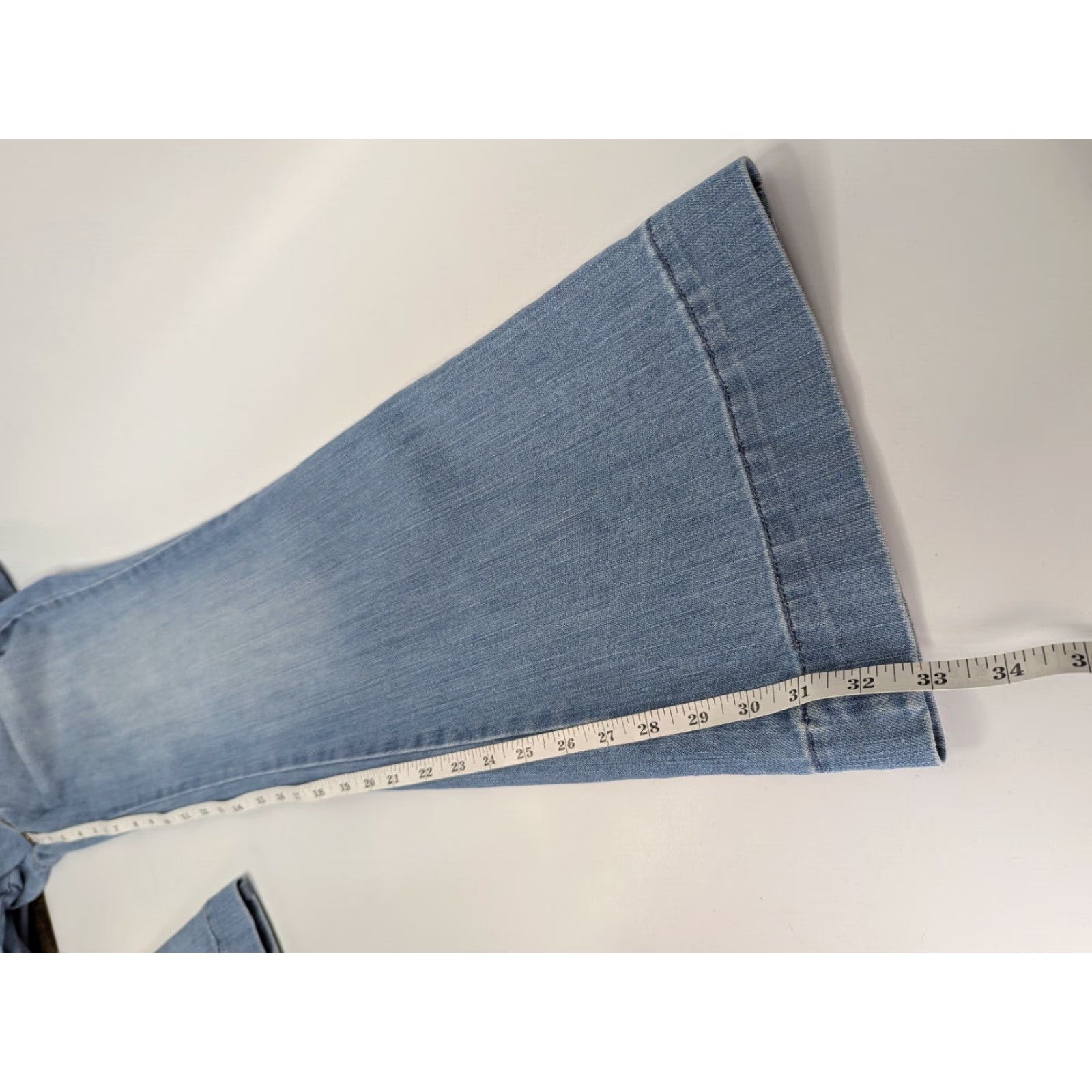 Levi's VINTAGE Levi's 544 Ultimate Lift Flare Jeans Women's Blue 8 Denim Cotton Elastane Pockets Y2K Western Women Size 30" / US 8 / IT 44 - 6 Thumbnail