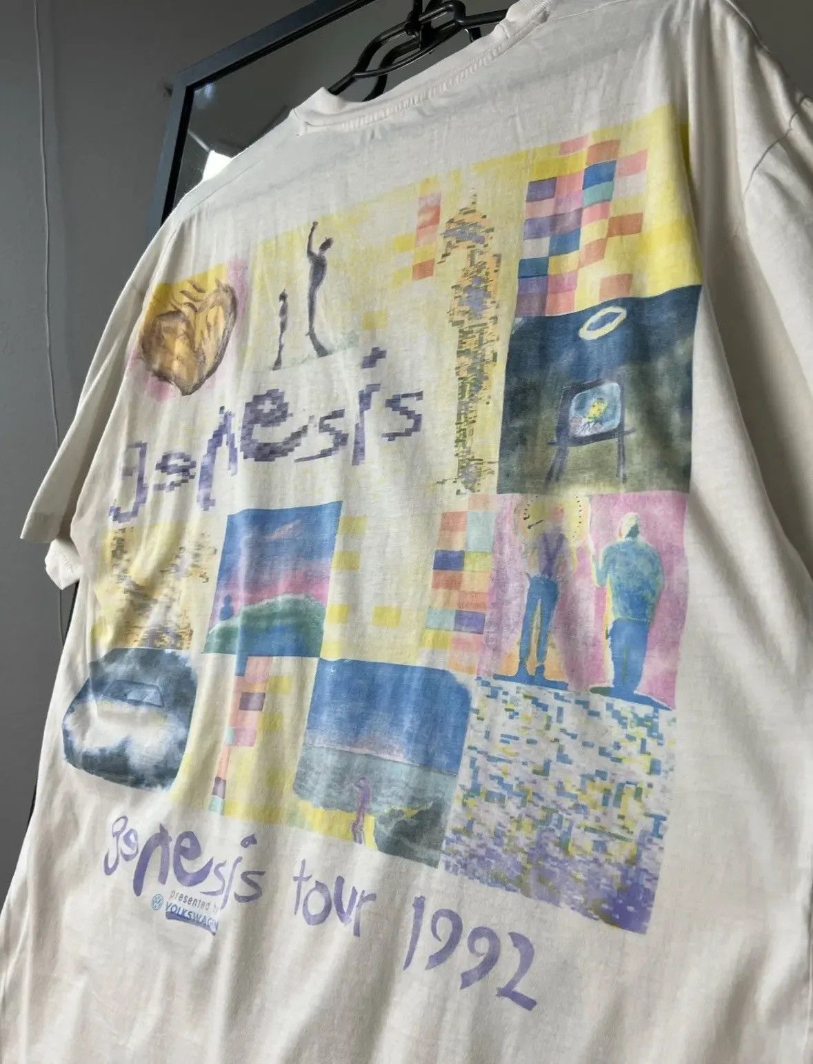 Band Tees × Vintage 1992 Vintage Genesis Shirt Neil Young Vintage Pink Floyd Size US L / EU 52-54 / 3 - 3 Thumbnail