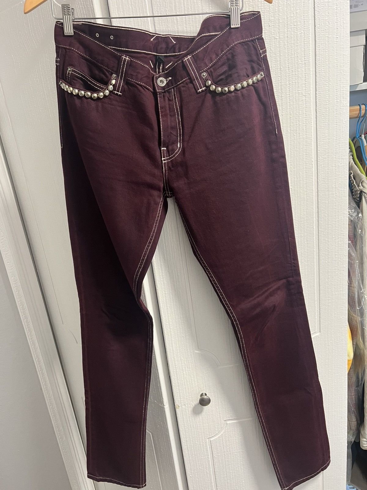 Other Studded skinny jeans Size US 32 / EU 48 - 1 Thumbnail