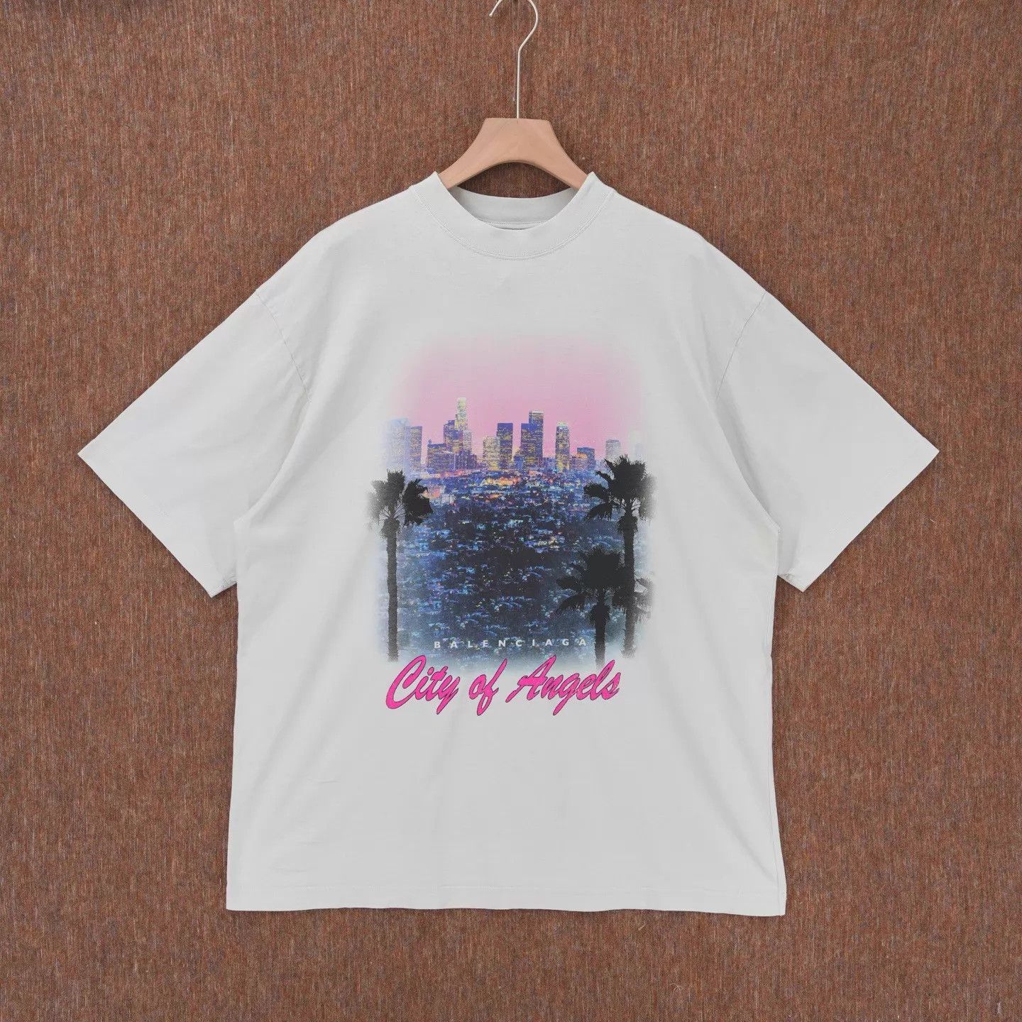 Balenciaga Balenciaga 25FW City of Angels Short Sleeve XL New Size XL / US 12-14 / IT 48-50 - 1 Thumbnail