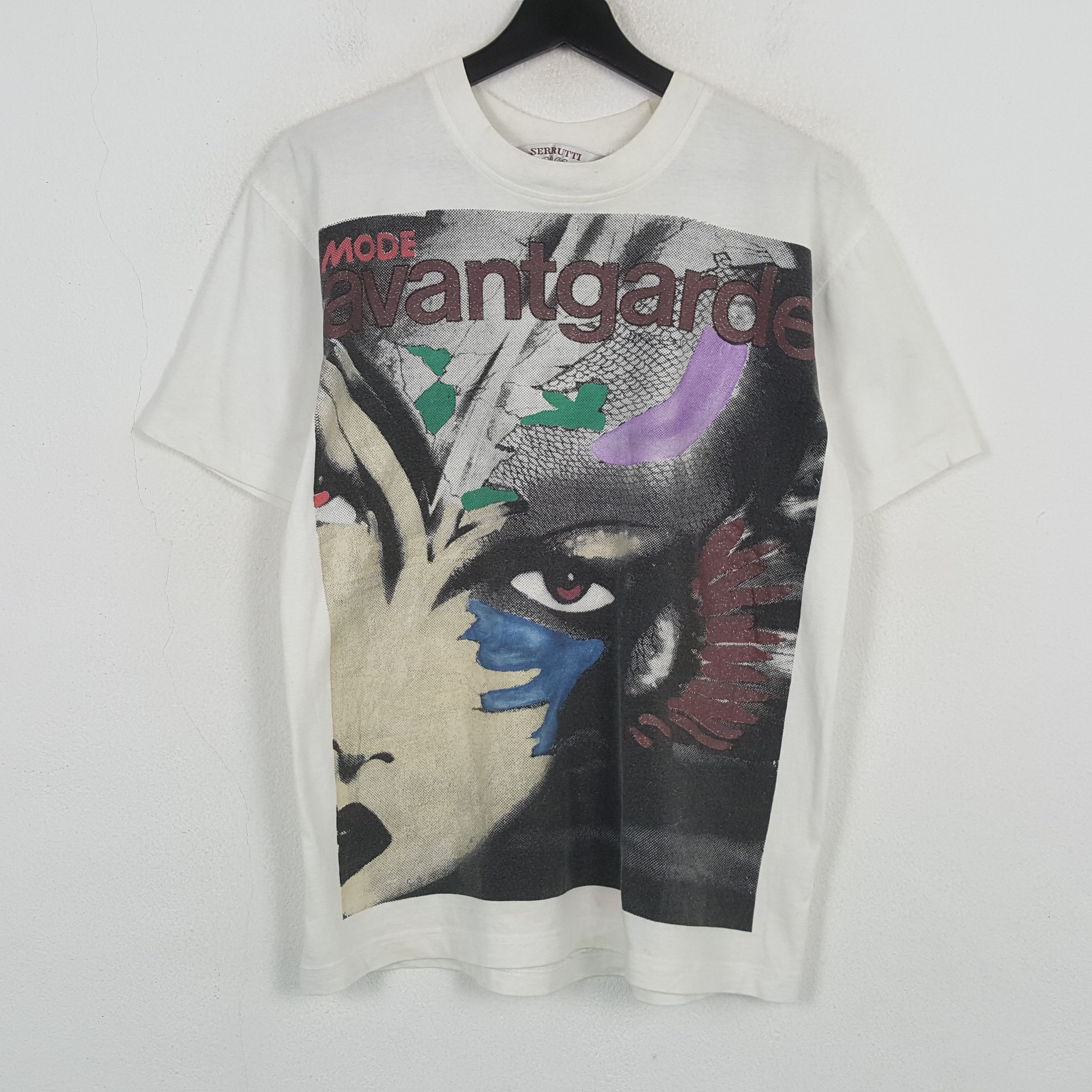 Vintage Mode Avantgarde Serrutti 1961 Tshirt RR16 Size US M / EU 48-50 / 2 - 1 Thumbnail