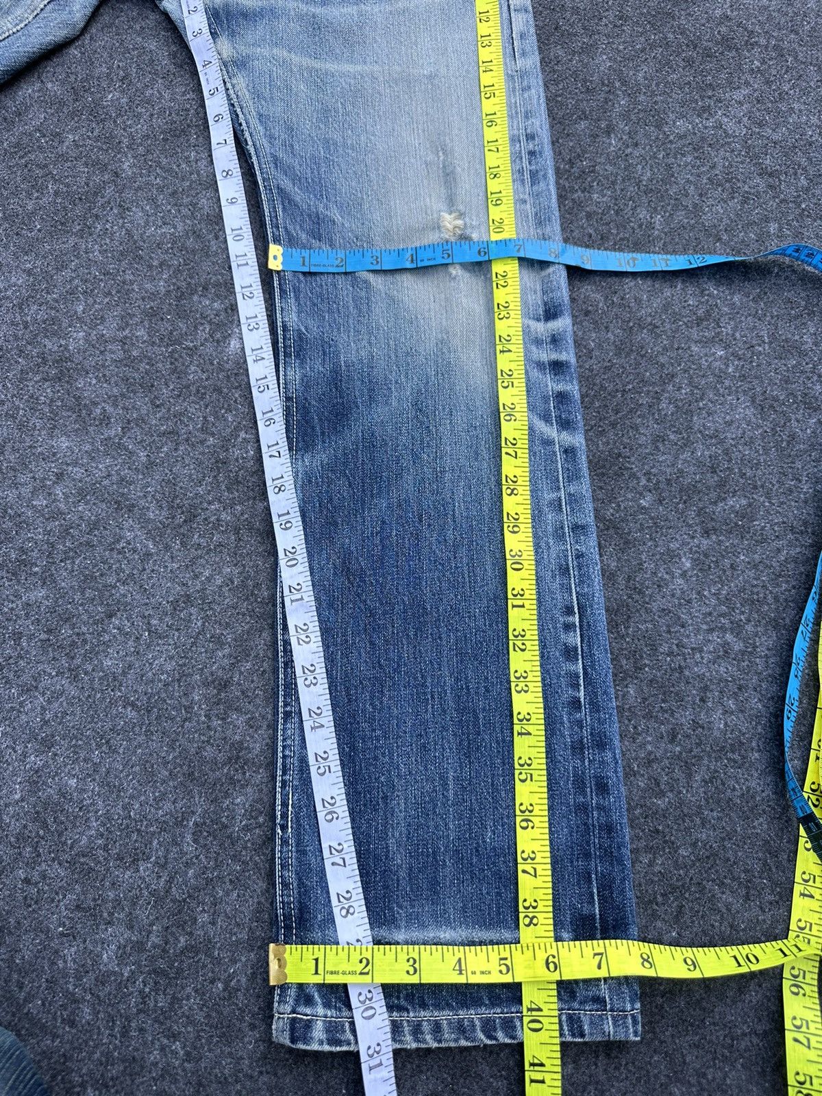 Beauty Beast × Designer × Vintage Vintage arrnold palmer selvedge faded washed denim D46 Size US 30 / EU 46 - 4 Thumbnail