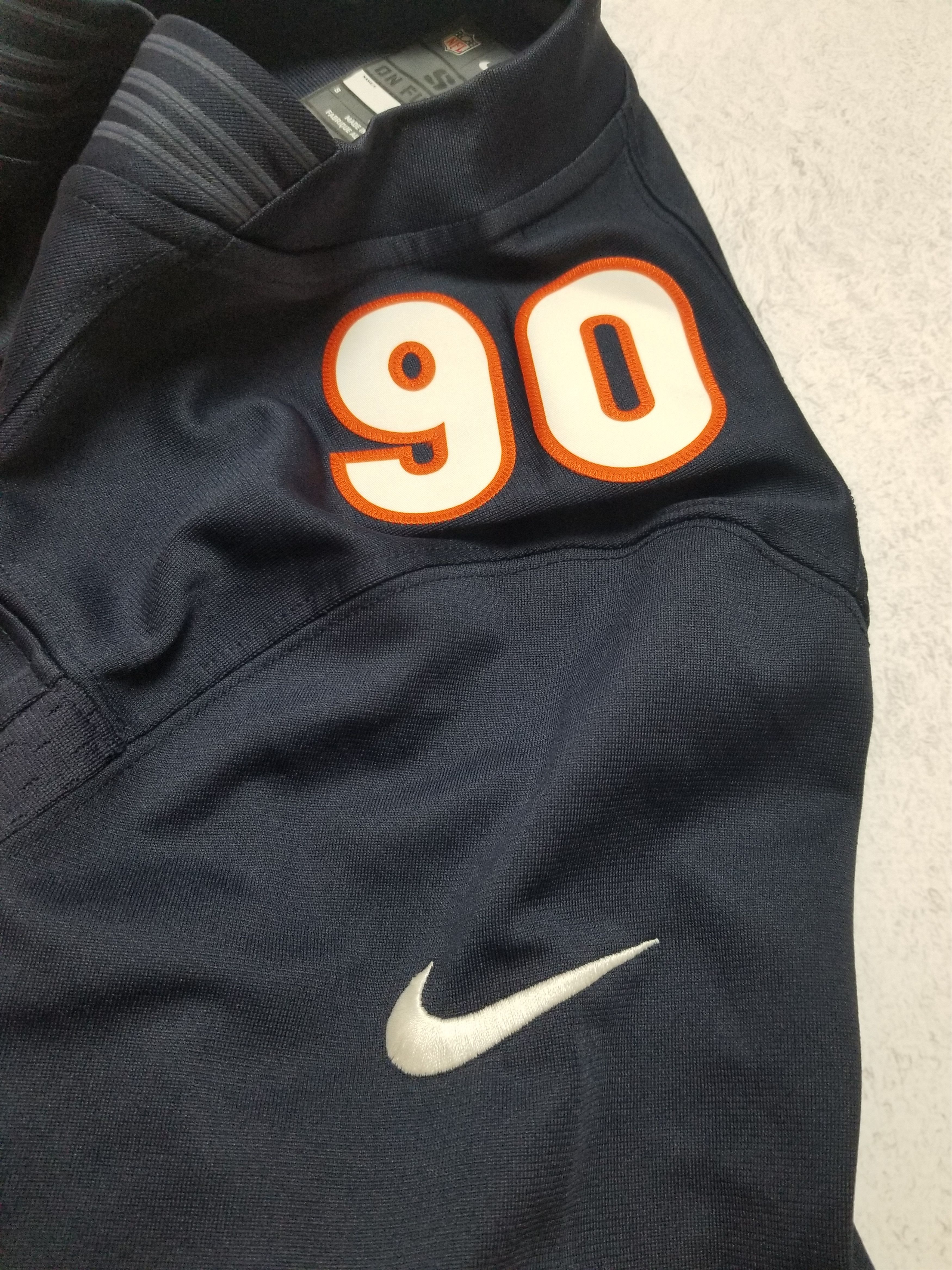 Nike Chicago Bears GSH #90 Julius Peppers NFL Stitched Jersey Size US S / EU 44-46 / 1 - 14 Thumbnail