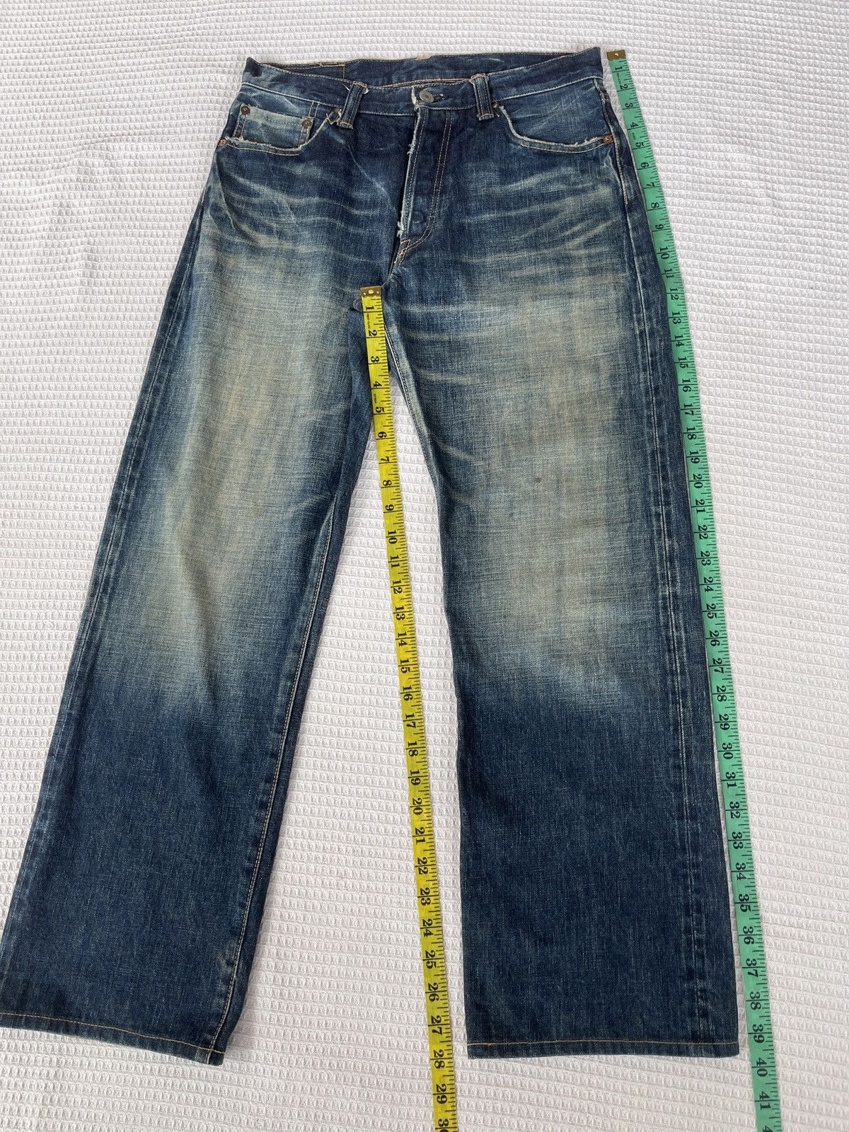 Eternal Last Drop🔥Rare🔥Vintage ETERNAL JAPAN Selvedge Denim Jeans Size US 31 - 21 Thumbnail