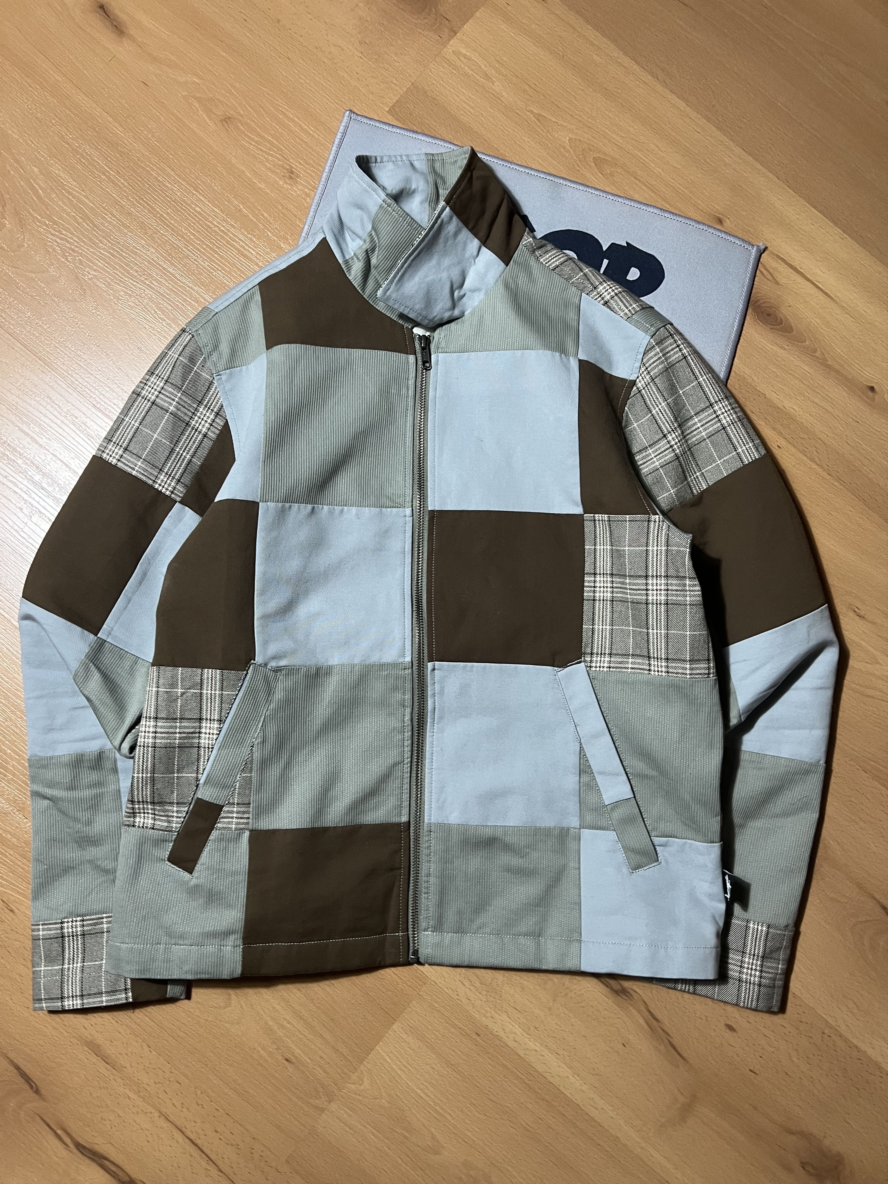 Stussy Stussy Patchwork Panel Zip Jacket Size US S / EU 44-46 / 1 - 13 Thumbnail