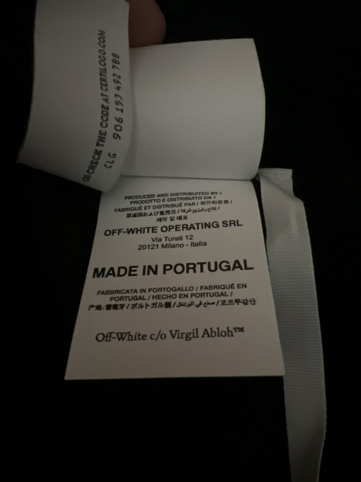 Off-White OFF-WHITE Arrow Carav Mercy Skat S/S Tee Size US M / EU 48-50 / 2 - 7 Thumbnail