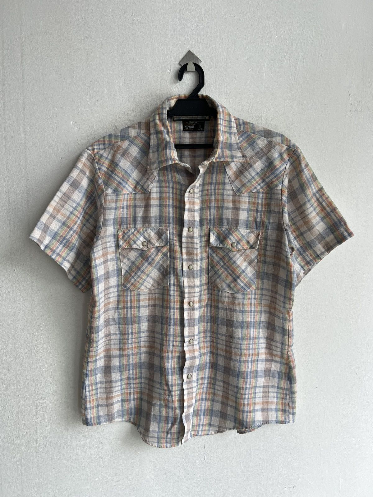 Towncraft Vintage 1960/70s Towncraft JC Pennys Western Cowboy Shirt Size US L / EU 52-54 / 3 - 3 Thumbnail