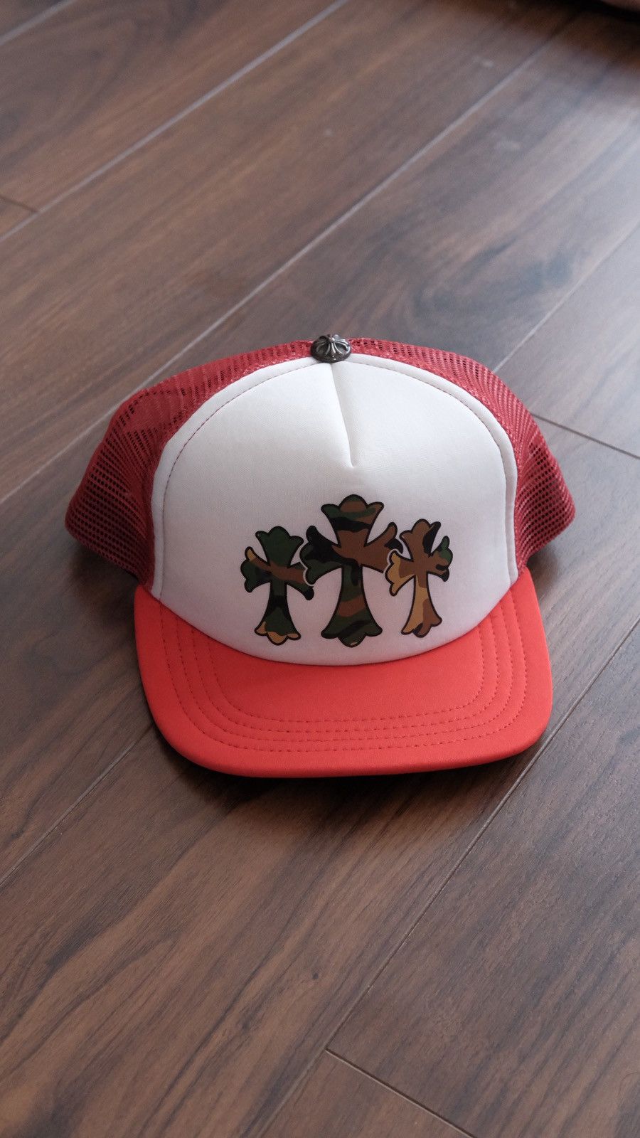 Chrome Hearts Chrome Hearts Camouflage Cemetery Cross Trucker Hat Size ONE SIZE - 2 Thumbnail