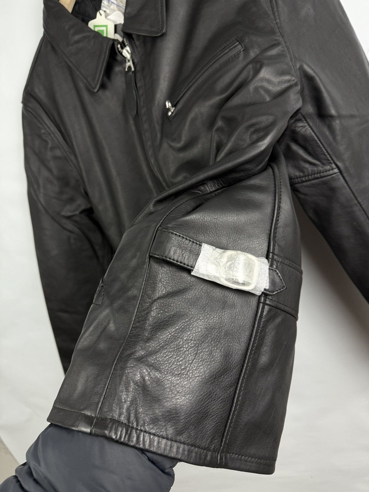Schott 🇺🇸 NEW❗️Schott NYC Leather Jacket Motorcycle Rare Retro Y2K Size US M / EU 48-50 / 2 - 18 Thumbnail