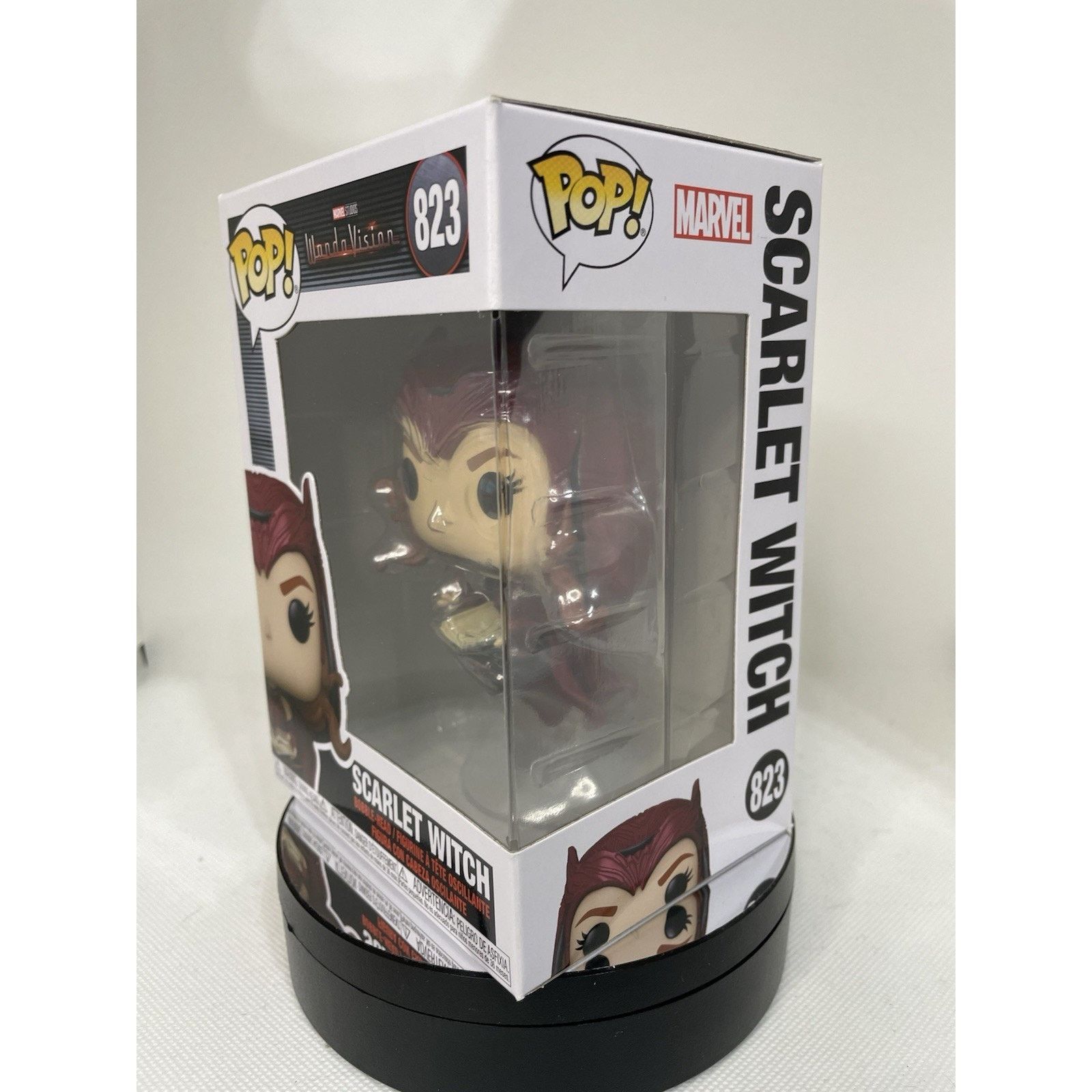 Marvel Comics Funko Pop! Scarlet Witch #823 - Wandavision - Pop Protector Size ONE SIZE - 2 Thumbnail