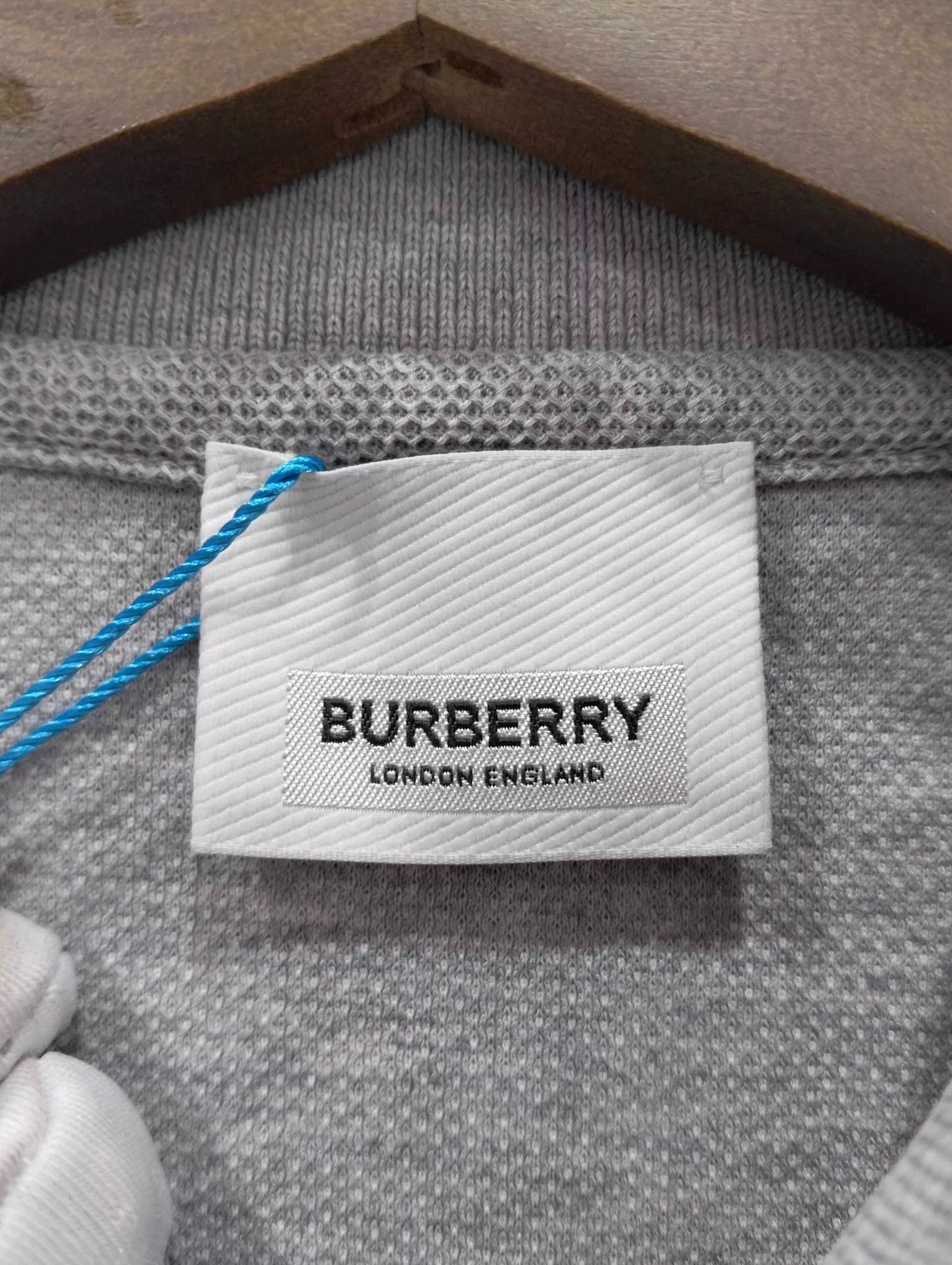 Burberry Burberry Gray Short Sleeve Polo M 95 New Size US M / EU 48-50 / 2 - 4 Thumbnail