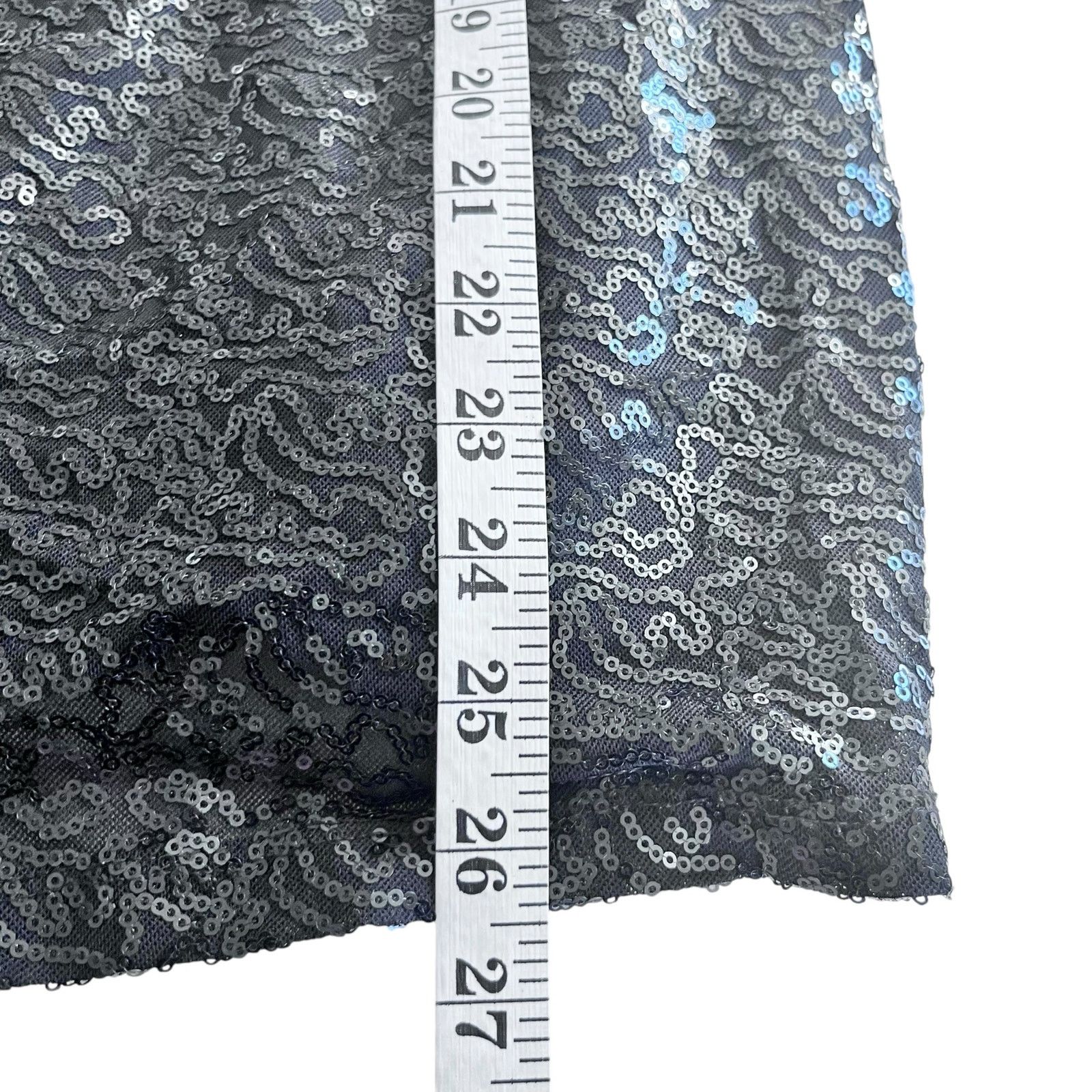 Michael Kors MICHAEL Michael Kors Black Sequin Draped Cowl Neck top Size 3XL / US 20-22 - 6 Thumbnail