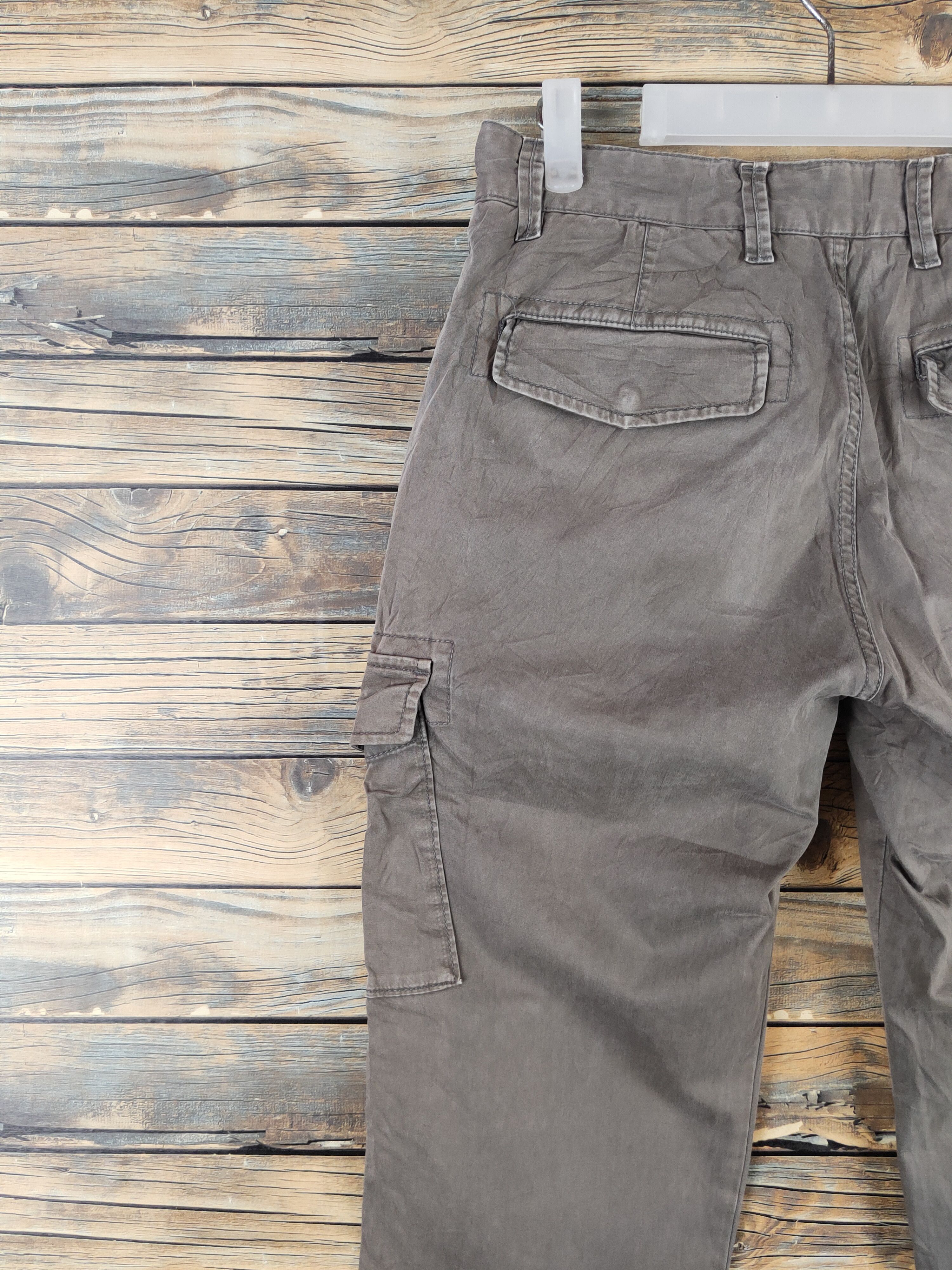 Japanese Brand Uniqlo Olive Multipocket Tactical Cargo Pants #W22 Size US 29 - 8 Thumbnail