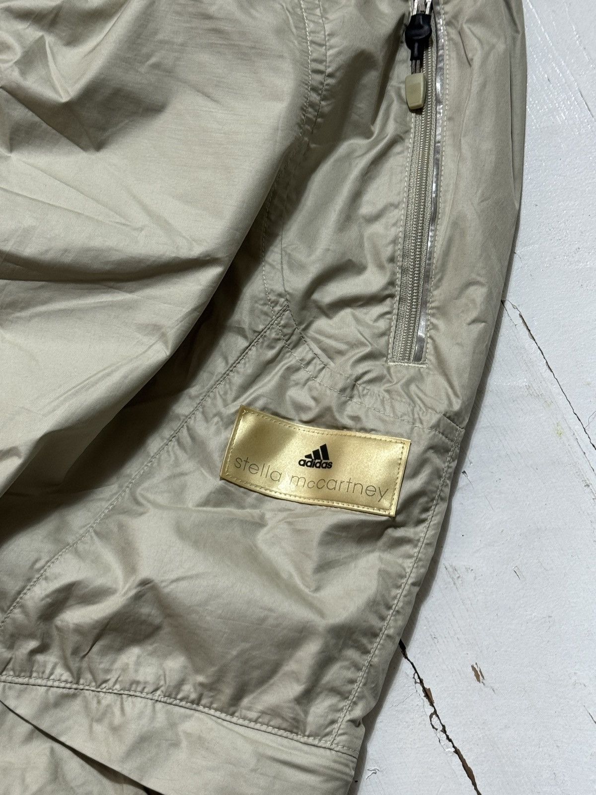 Adidas × Stella McCartney VINTAGE ADIDAS x STELLA McCartney 2000s NYLON PANTS Size 26" / US 2 / IT 38 - 9 Thumbnail