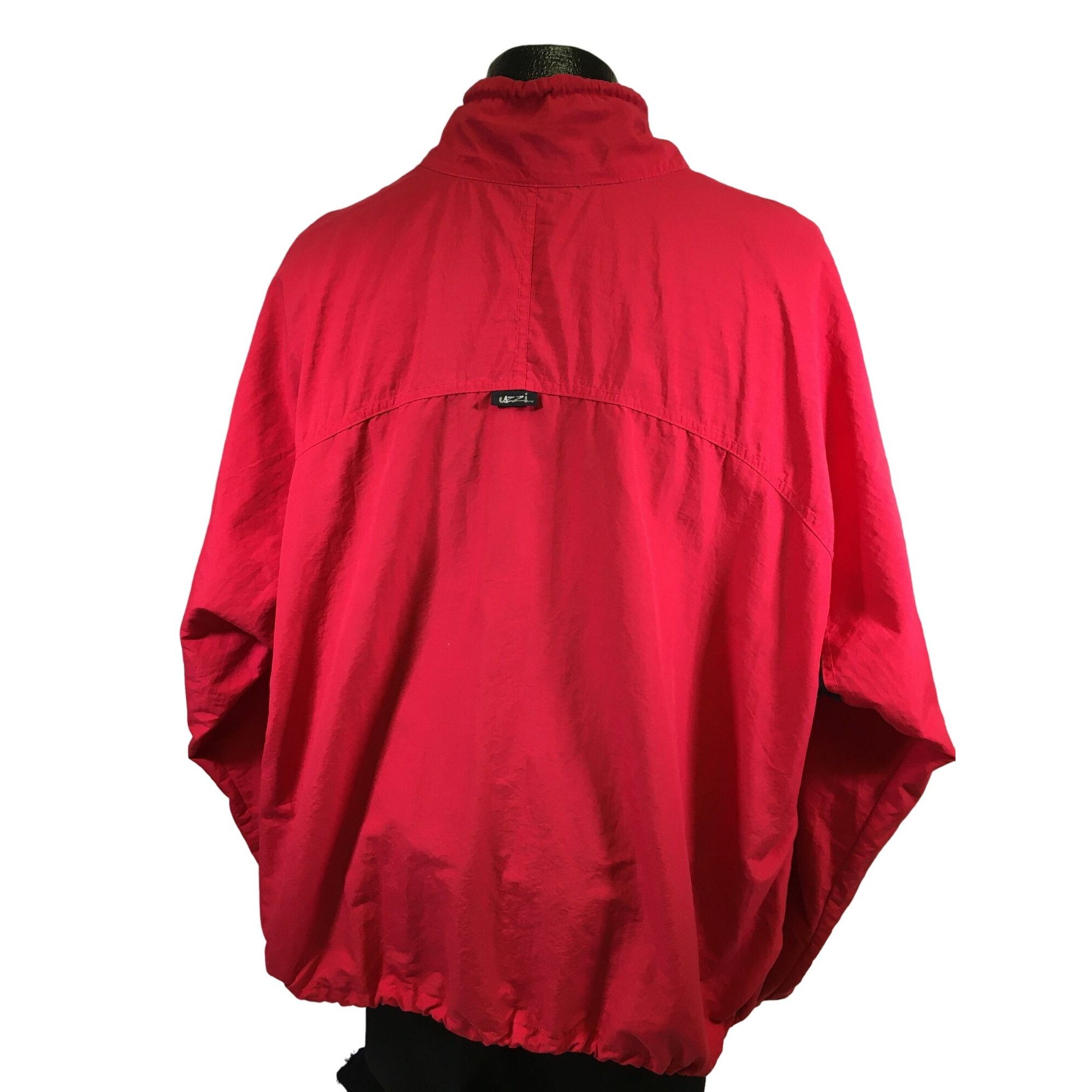 Other Vtg UZZI Amphibious Gear Red Nylon 1/4 Zip Pullover Jacket Size US L / EU 52-54 / 3 - 3 Thumbnail