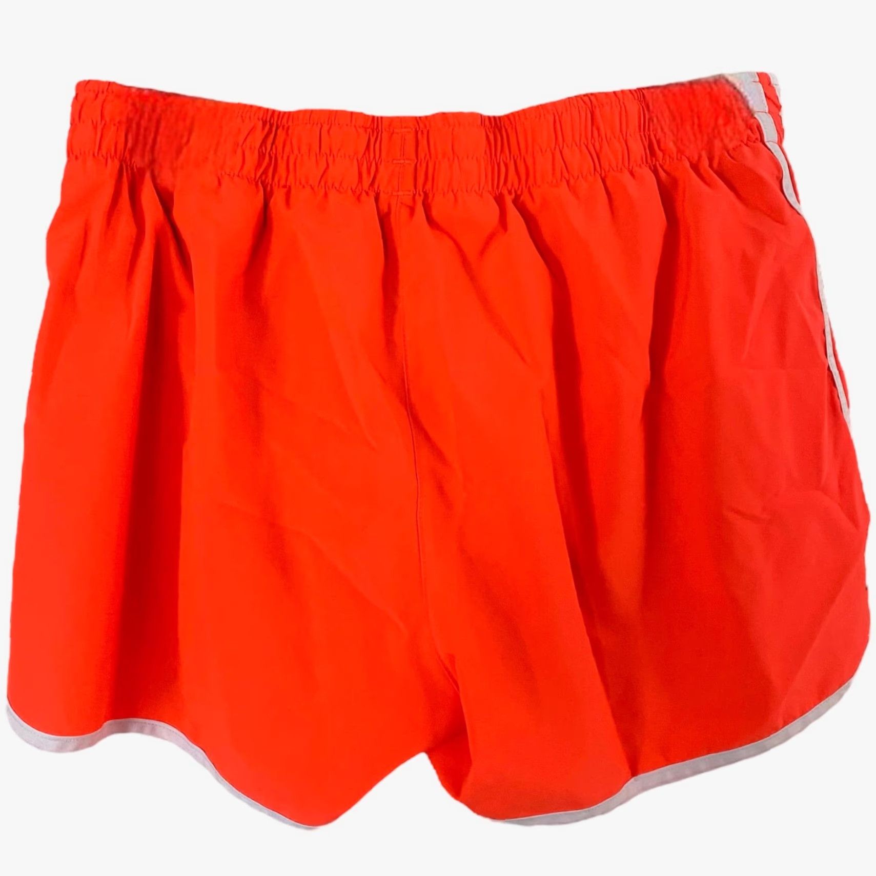 Adidas Adidas Performance Running Shorts Neon Orange Lined Drawstring Womens Large L Size 36" / US 14 / IT 50 - 2 Thumbnail