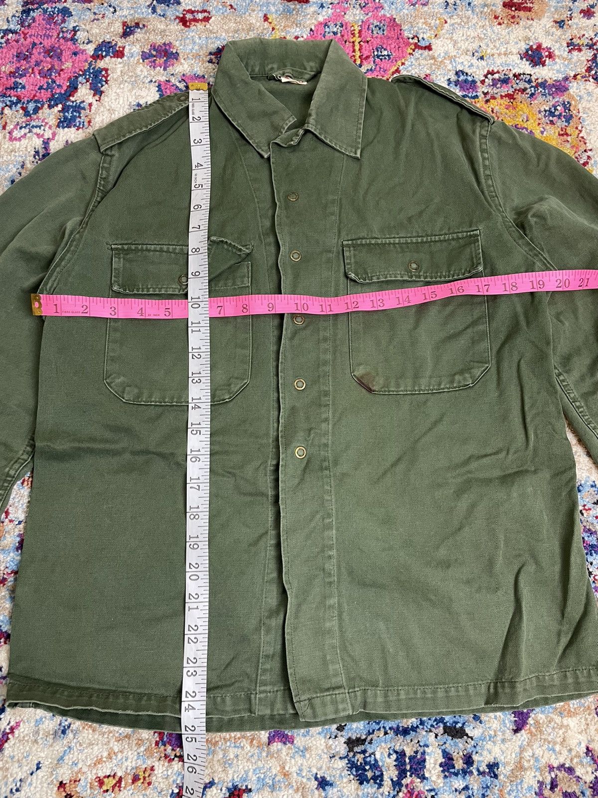Vintage 1984 Begetex Belgium Army Issue Field Combat Jacket Size US M / EU 48-50 / 2 - 10 Thumbnail