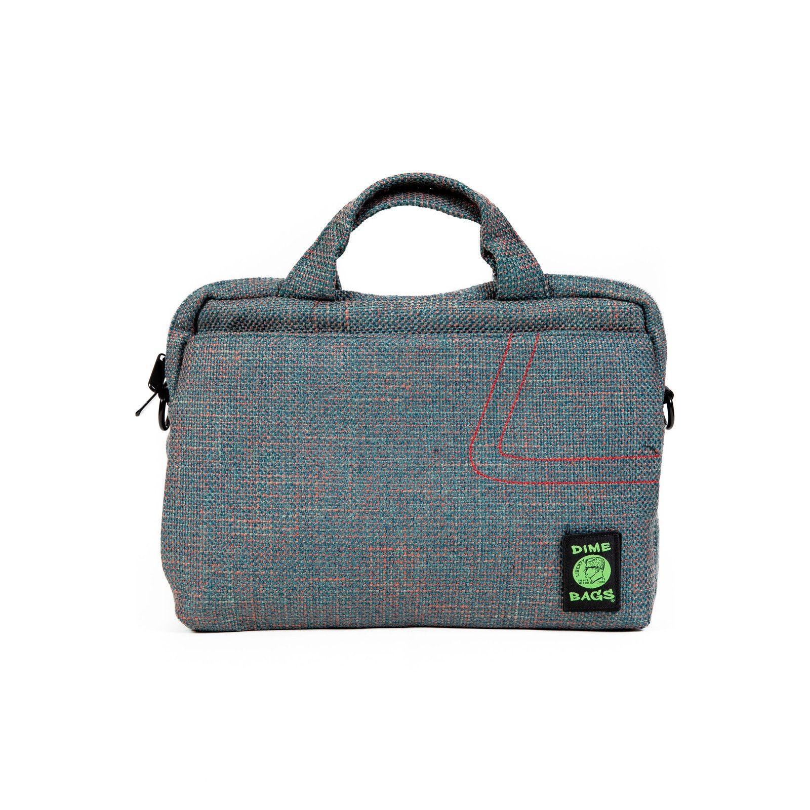 Dime Laptop 15" Side Hustler bag (Aqua) DimeBag Size ONE SIZE - 1 Thumbnail