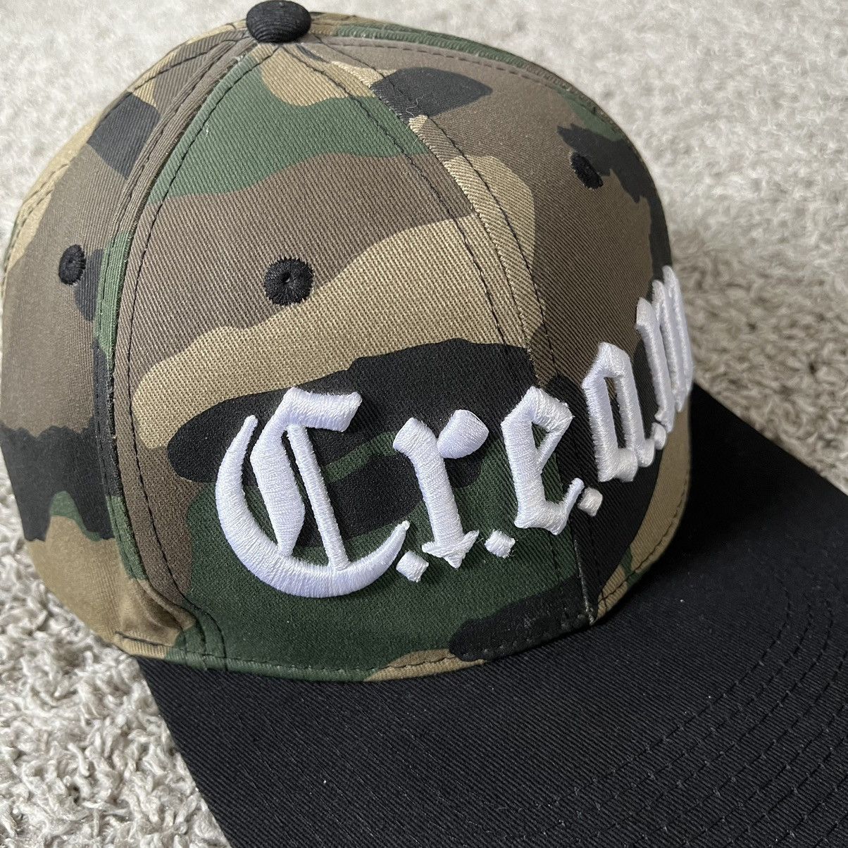 Wu-Tang Clan 🔴Wu-Tang Hat Snapback Camouflage CREAM Rare Raekwon Gza Size ONE SIZE - 5 Thumbnail
