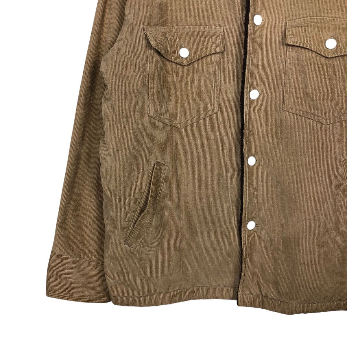 Japanese Brand 📌Vintage Biker Jacket Flat Linner Sherpa Blanket Size US L / EU 52-54 / 3 - 5 Thumbnail