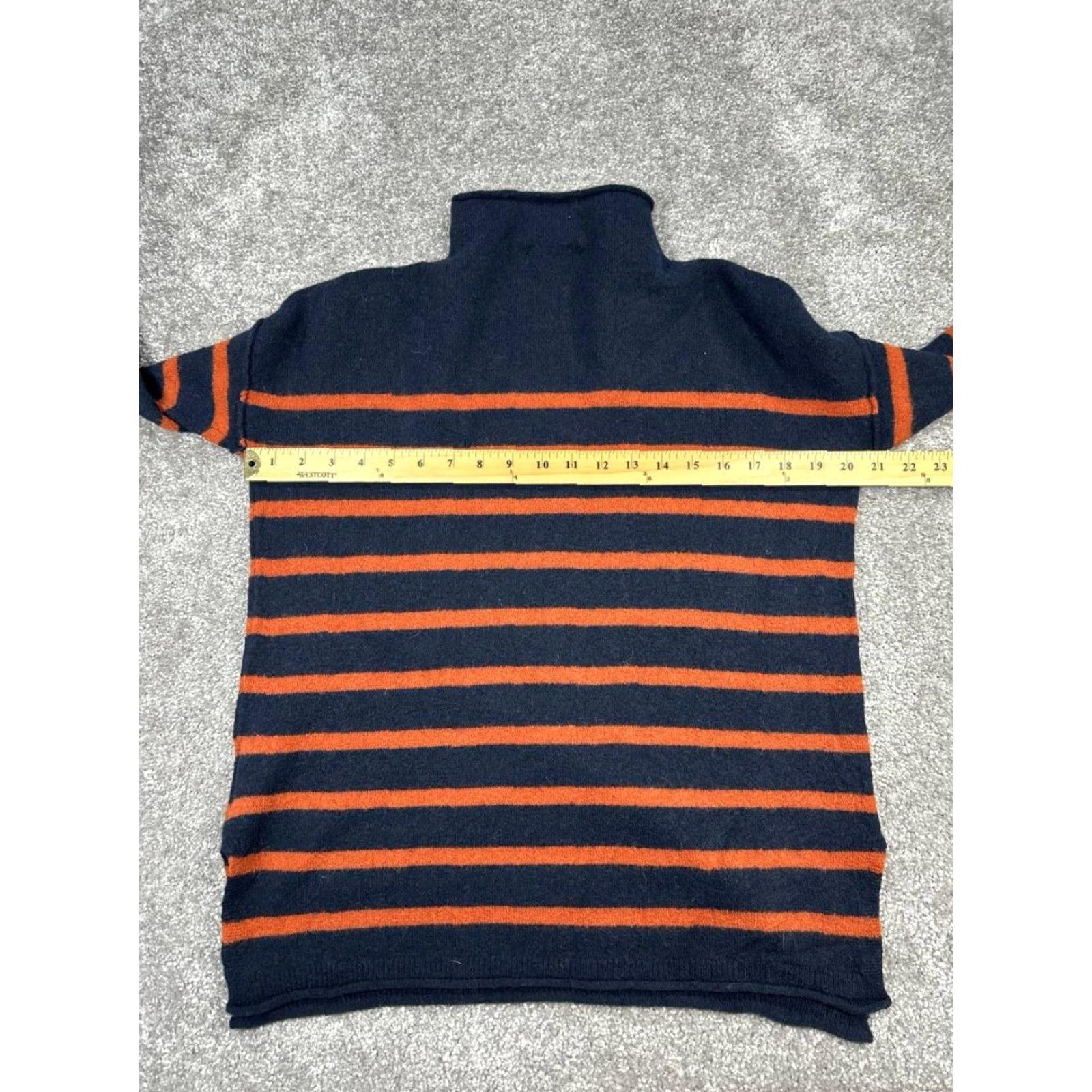 Madewell Madewell Sweater Womens XS Blue Orange Knit Pullover Size XXS / US 00 / IT 34 - 5 Thumbnail