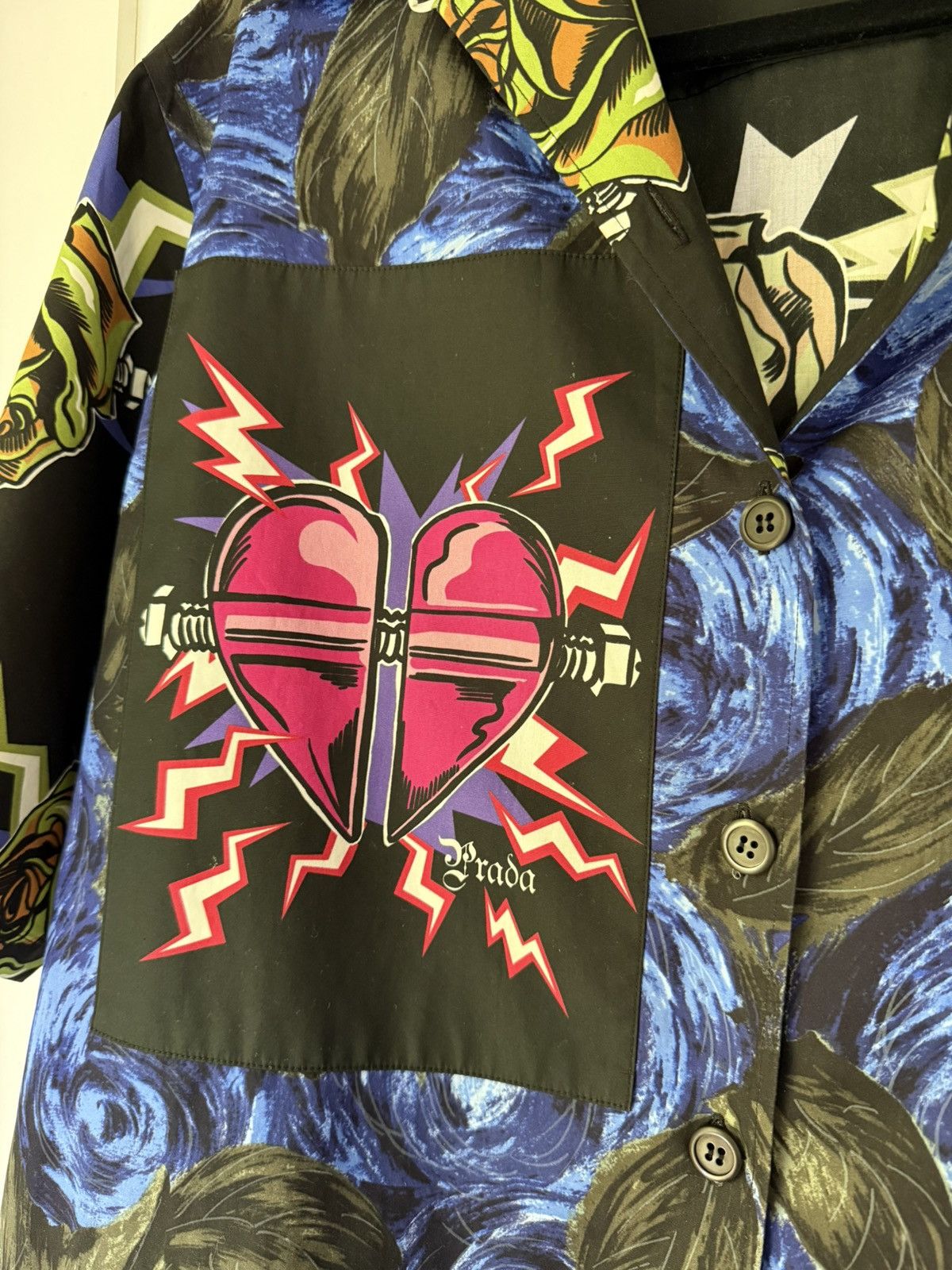Prada Prada Frankenstein Bowling Shirt Size US M / EU 48-50 / 2 - 3 Thumbnail