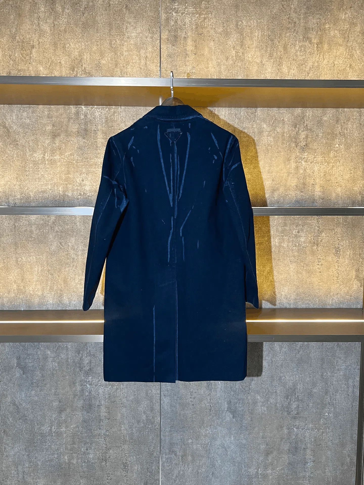 Prada Prada Runway Decolorized Denim Coat. Size US S / EU 44-46 / 1 - 2 Thumbnail