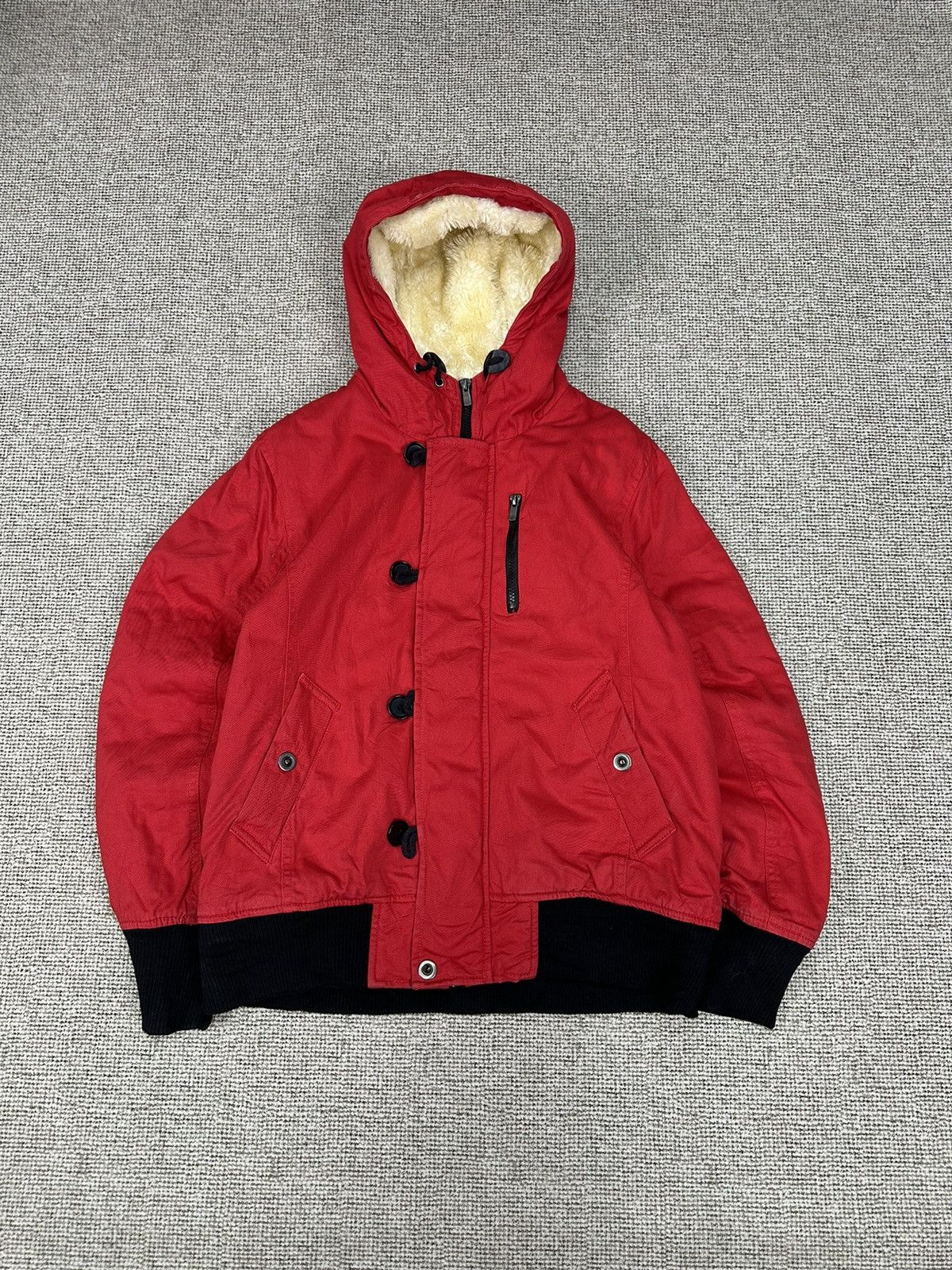Japanese Brand Corona Fur Canvas Jacket Z269 Size US M / EU 48-50 / 2 - 1 Thumbnail