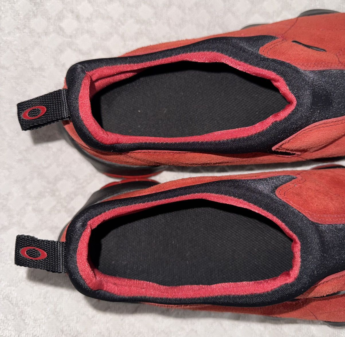 Oakley Vintage Y2K Oakley Flesh Shoes Red Suede Size 9 Bottlecap Size US 9 / EU 42 - 13 Thumbnail