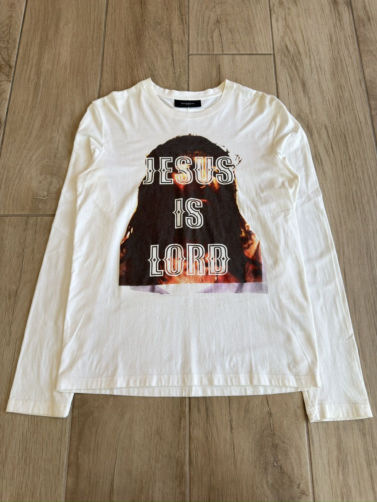 Givenchy FW10 Riccardo Tisci Jesus Is Lord Long Sleeve T-Shirt