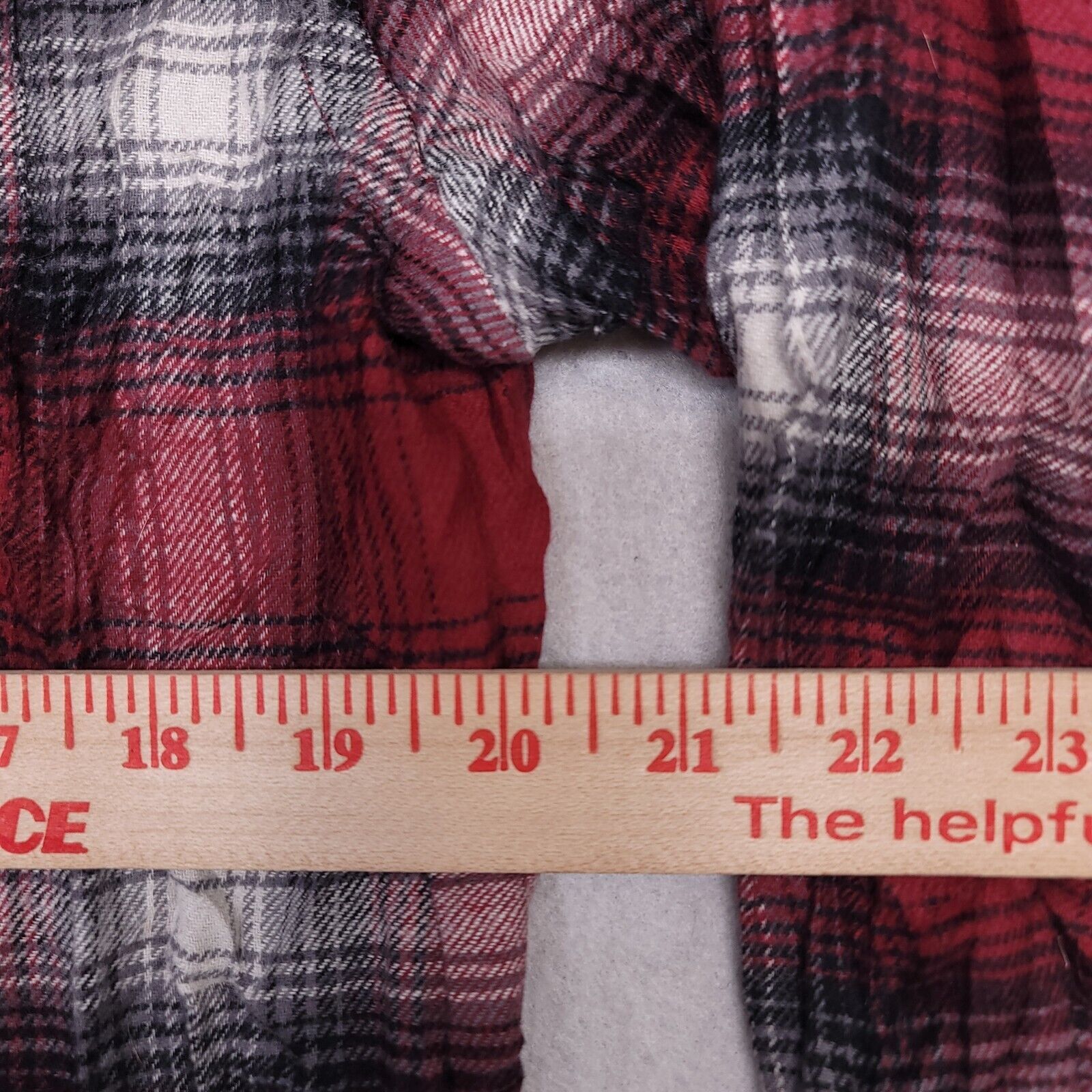 Croft & Barrow Croft & Barrow Tartan Flannel Shirt Mens Size Large L Red Size US L / EU 52-54 / 3 - 8 Thumbnail