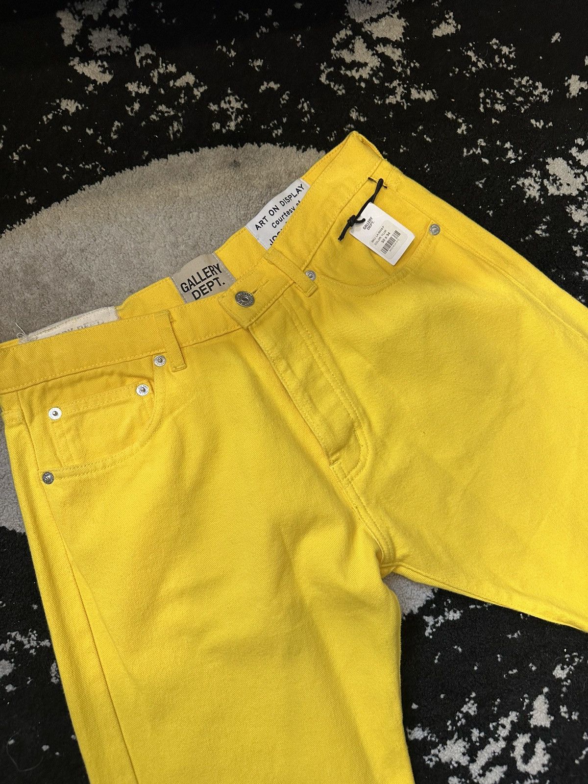 Gallery Dept. GALLERY DEPT. YELLOW FLARE Size US 30 / EU 46 - 5 Thumbnail