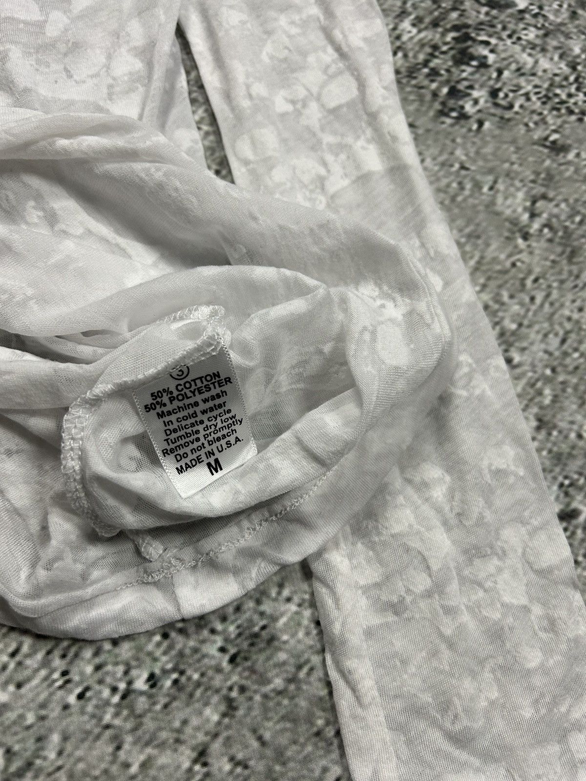 Affliction × Vintage Affliction Vintage Y2K Longsleeve white big logo Size M / US 6-8 / IT 42-44 - 4 Thumbnail
