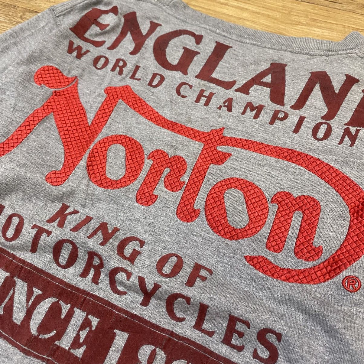 Norton Vintage Norton Motorcyles Long Sleeve Shirt Size US M / EU 48-50 / 2 - 7 Thumbnail