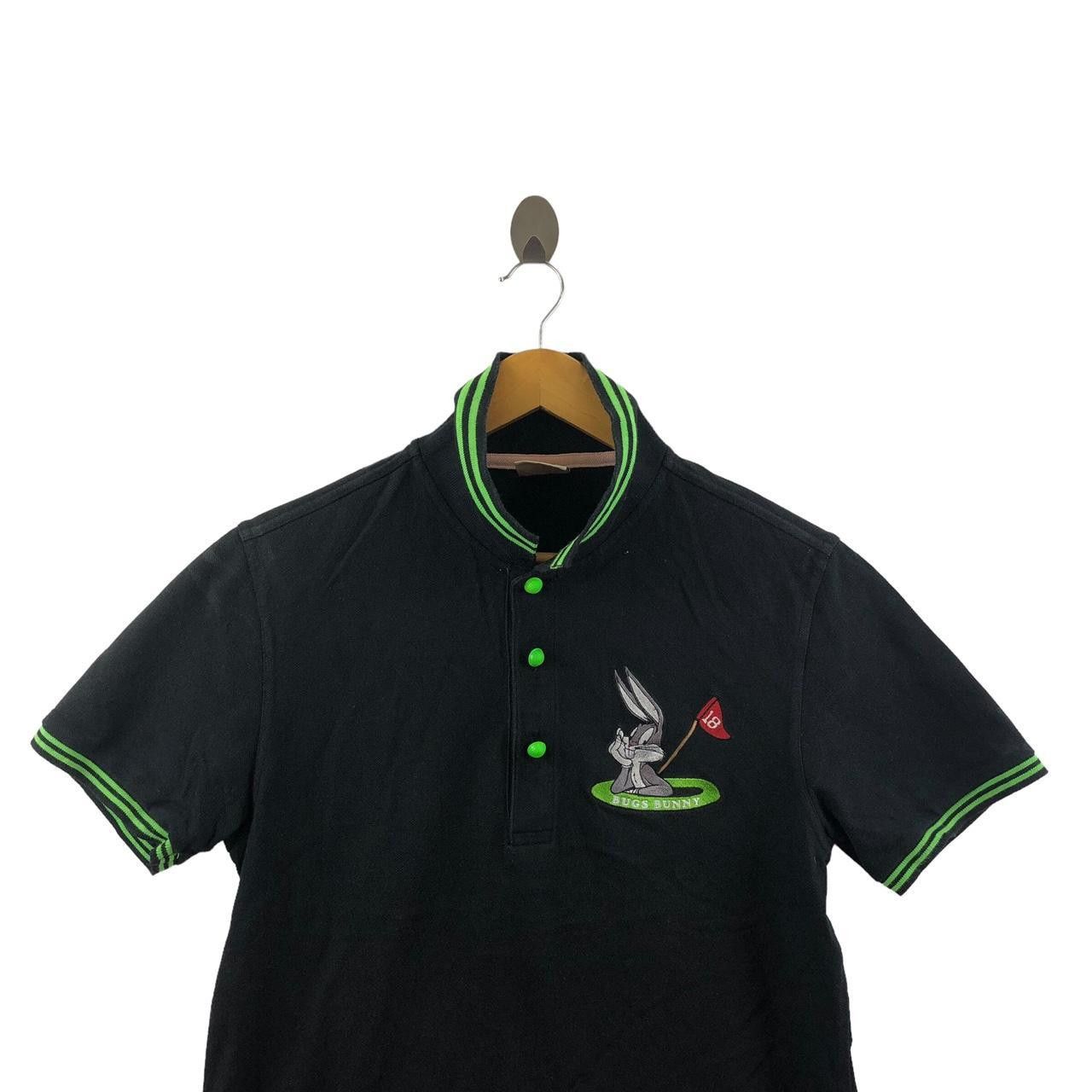 Edwin EDWIN GOLF BUGS BUNNY Cartoon Ringer Polo Tee Shirt Looney Size M / US 6-8 / IT 42-44 - 3 Thumbnail