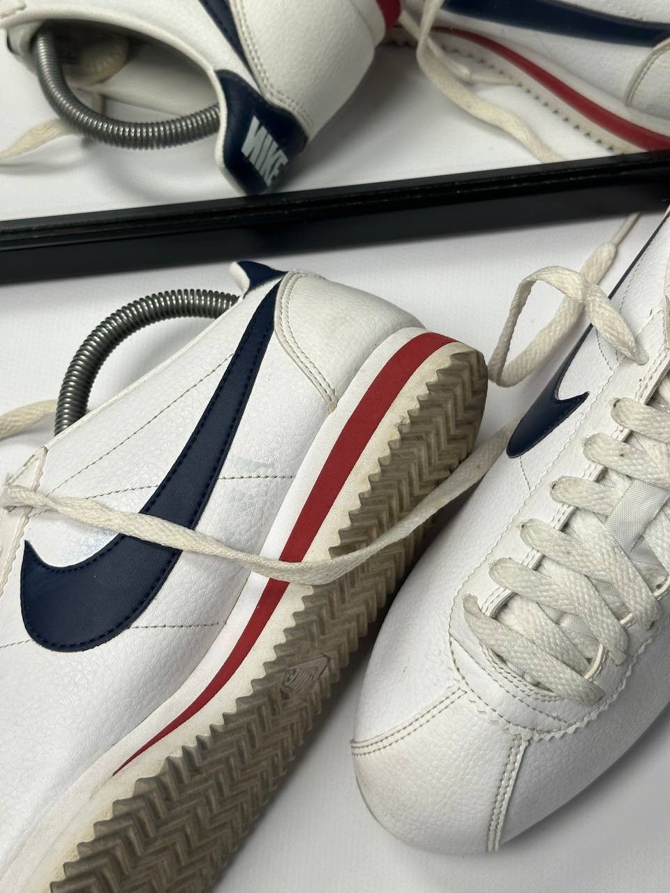 Nike Vintage Cortez Forrest Gump Basic Leather Shoes Size US 8 / EU 41 - 10 Thumbnail