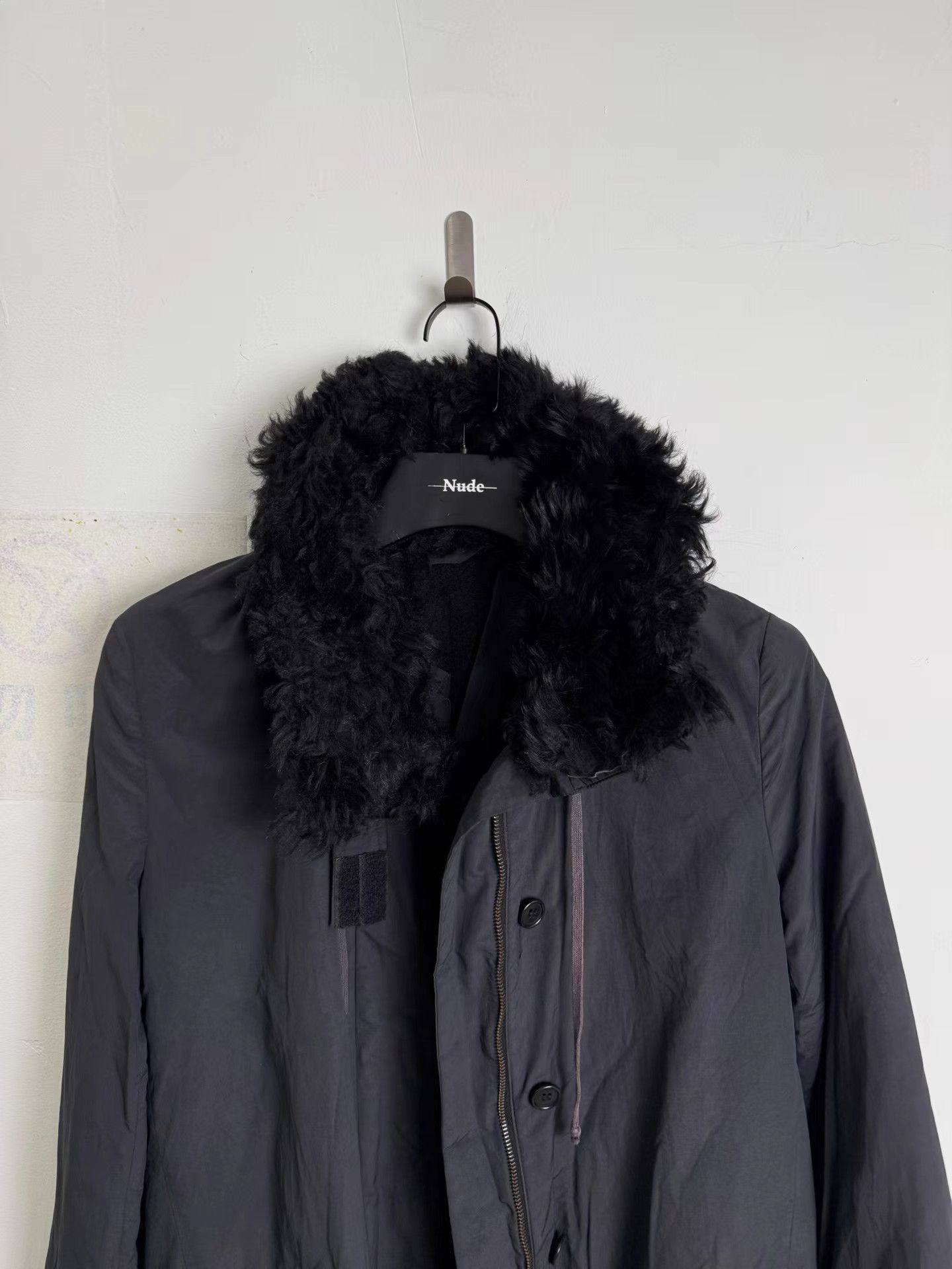 Helmut Lang Helmut Lang 1999AW Fur Collar Parka Coat K20 Size US XXS / EU 40 - 4 Thumbnail